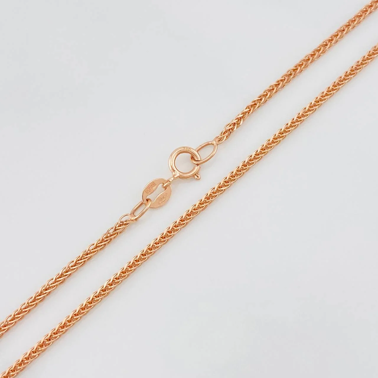 Cadena Franco 3.2g / 20 in / 0.85mm Oro Rosa 18K - Image 3