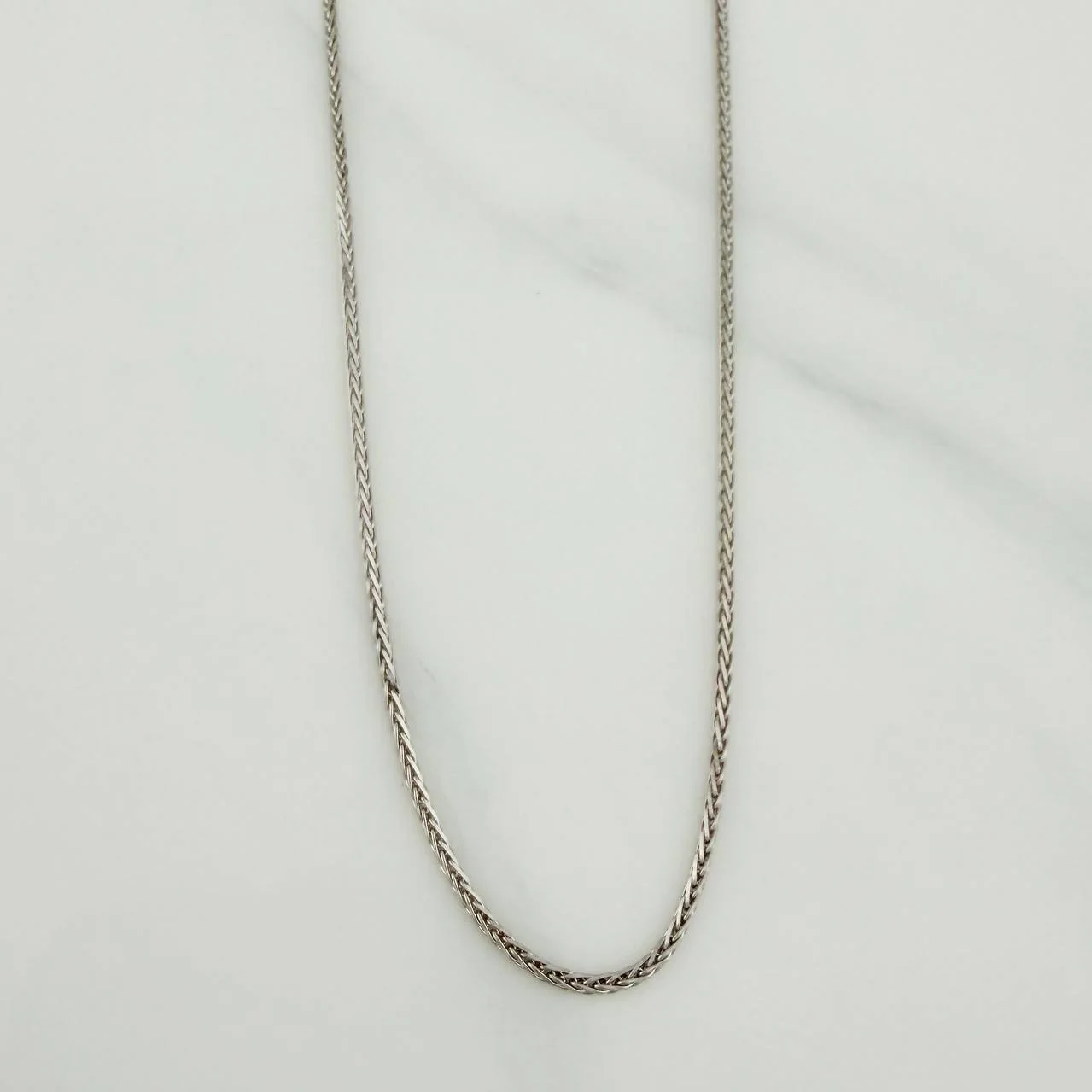 Cadena Franco 3.95g / 18 in / 1.04mm Oro Blanco +3 18K % - Image 3