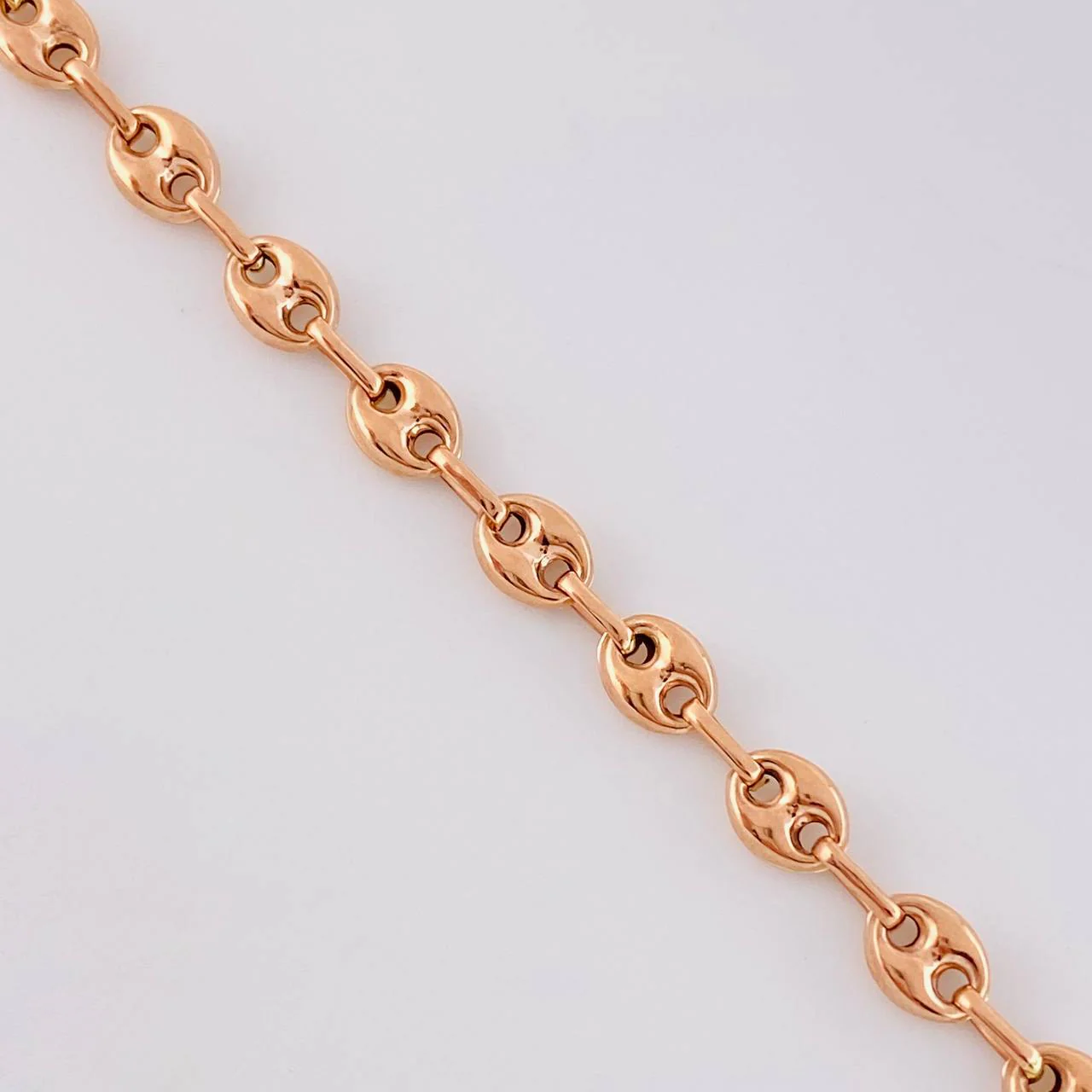 Cadena Gc 10g / 24 in / 5.1mm Oro Rosa 18K - Image 3
