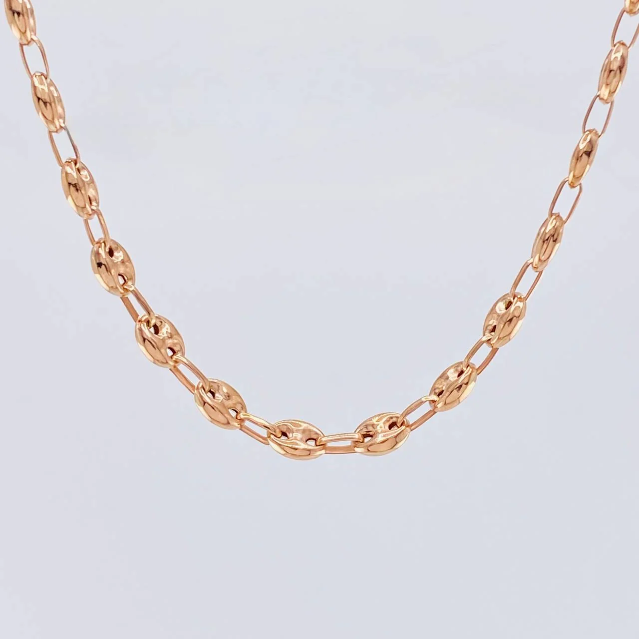 Cadena Gc 10g / 24 in / 5.1mm Oro Rosa 18K - Image 2