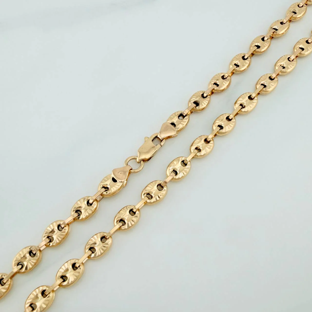 Cadena GC 14.8gr / 24 1/4 in / 6mm Oro Amarillo 18K % - Image 3