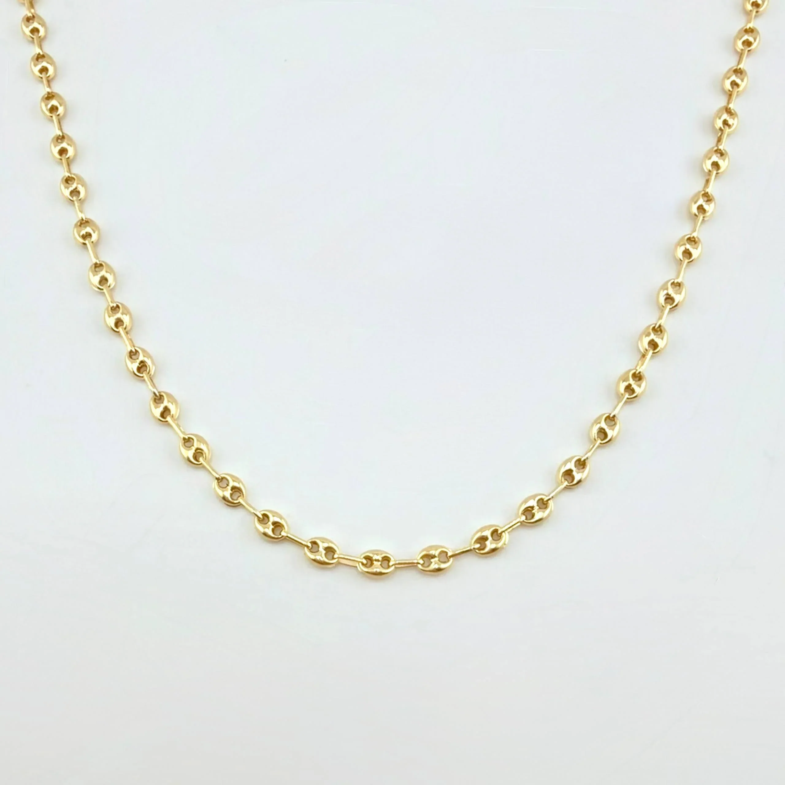 Cadena Gc 3.8 g / 16 1/2 in / 3.25 mm Oro Amarillo 18K
