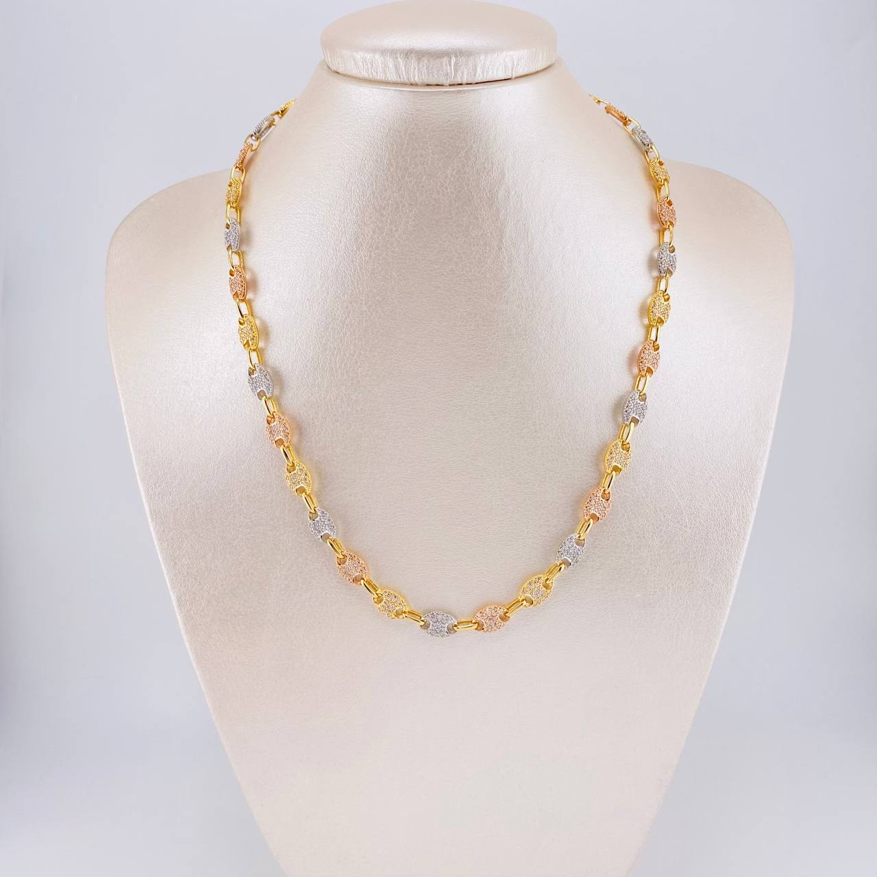 Cadena GC 30g / 18 in / 7mm Tres Oros 18K - Image 6