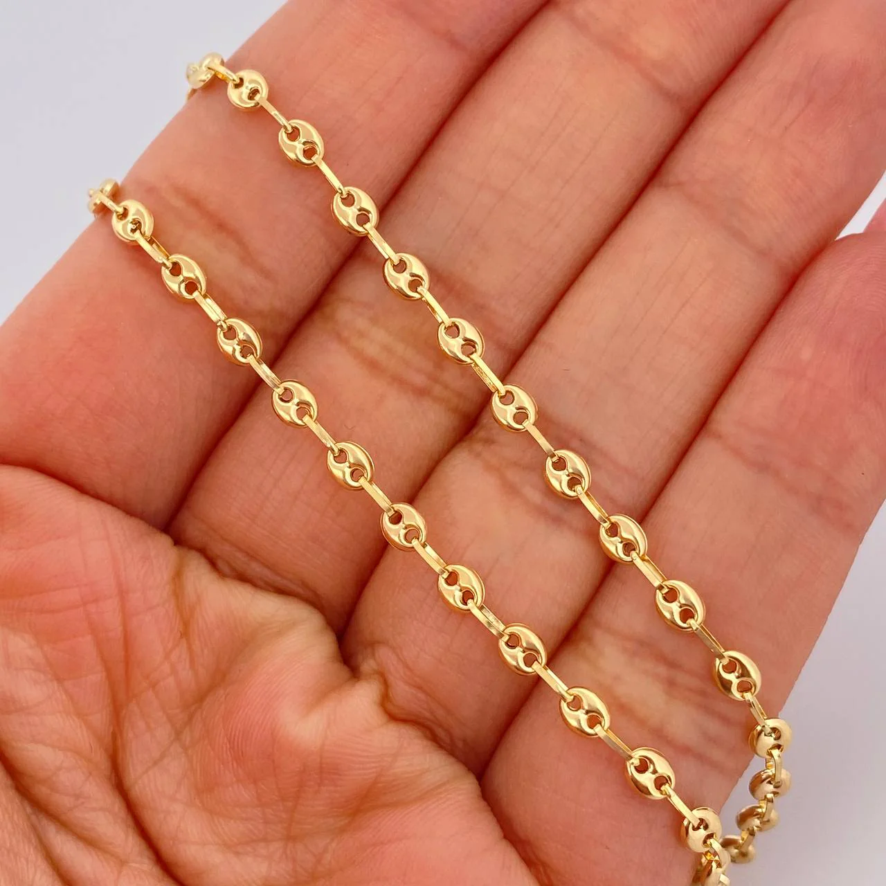 Cadena GC 5.3gr / 20 in / 2.8mm Oro Amarillo 18K % - Image 3