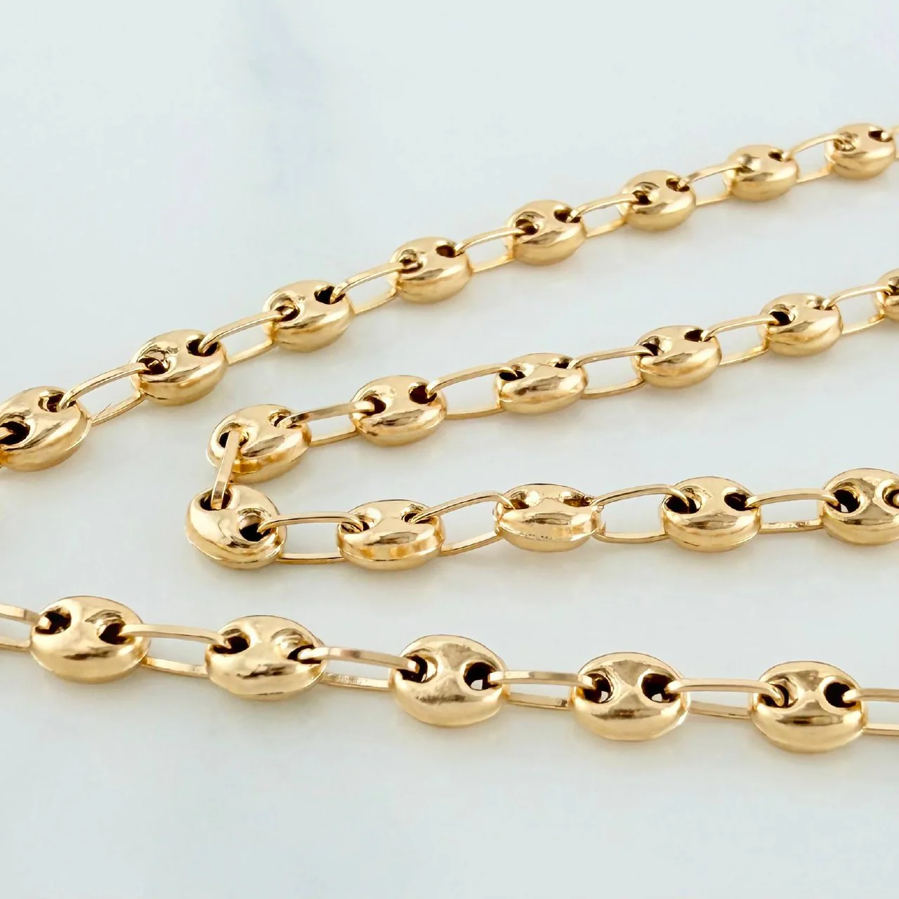 Cadena Gc 6 g / 20 in / 3.3 mm Oro Amarillo 18K - Image 3