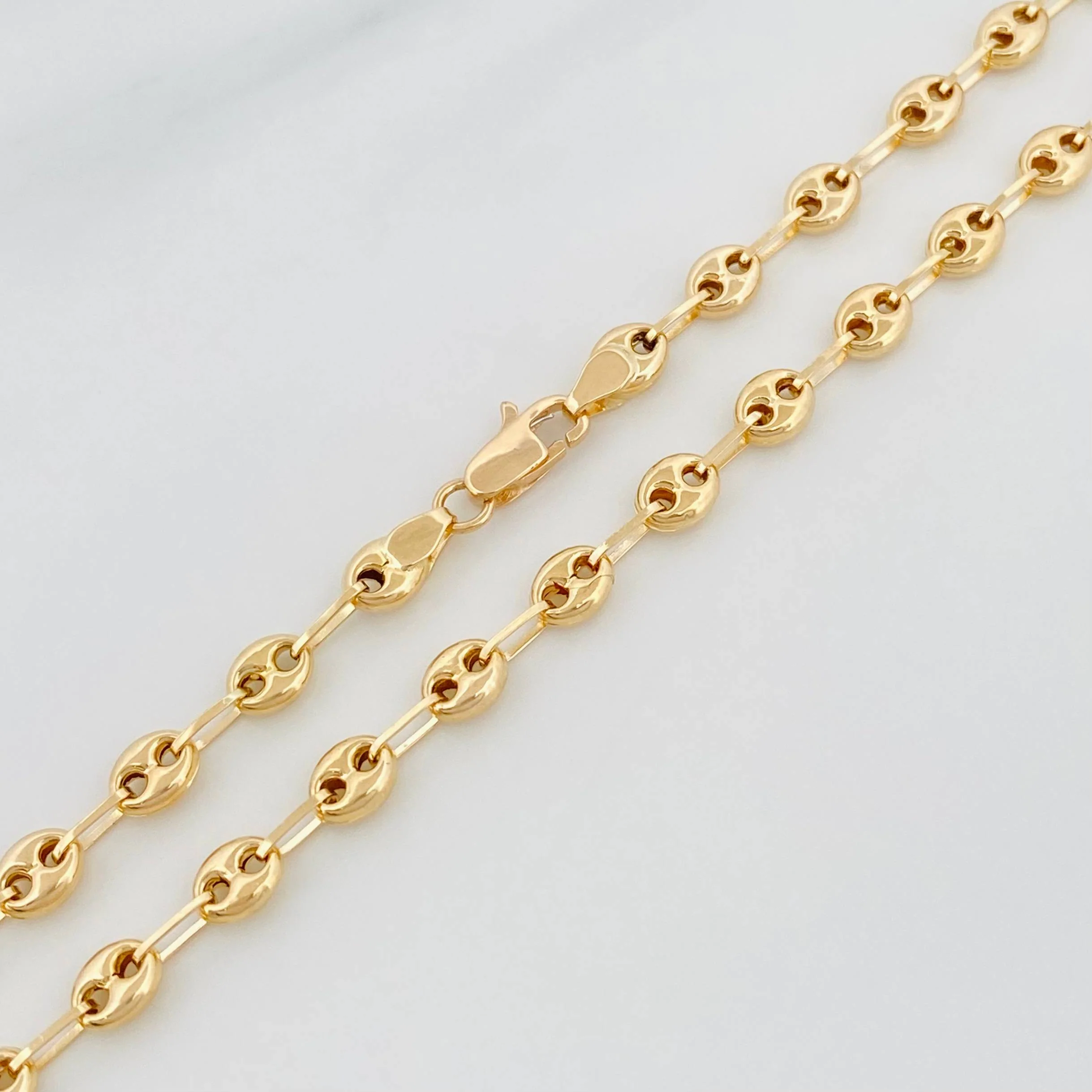 Cadena Gc 8.35 g / 24 in / 4 mm Oro Amarillo 18K - Image 3