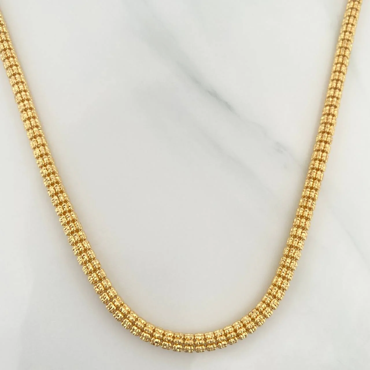 Cadena Ice 31.4g / 24 in / 3.9mm Oro Amarillo 18K