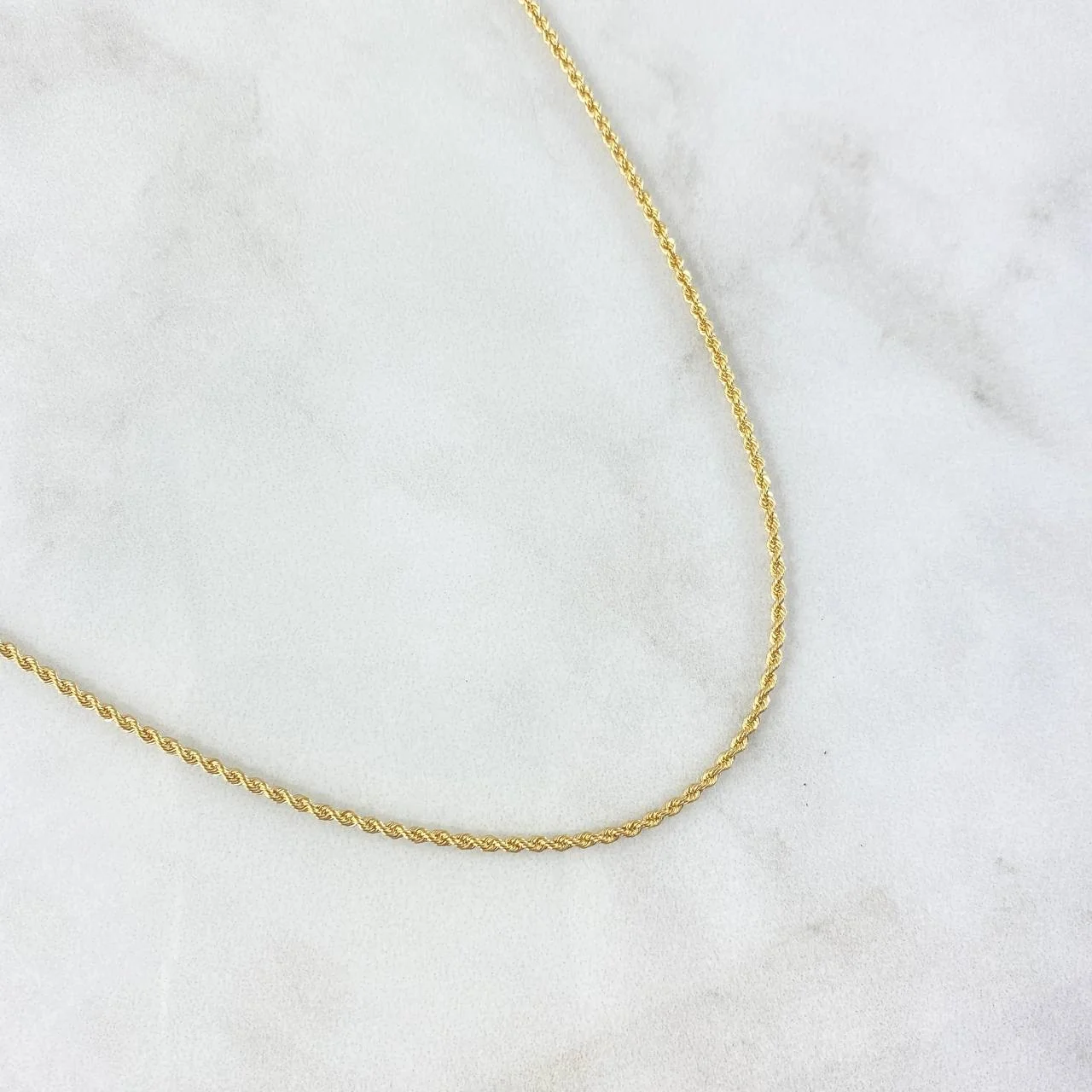 Cadena Lazo 0.95gr / 19 3/4 in / 1.2mm Oro Amarillo +3 18K