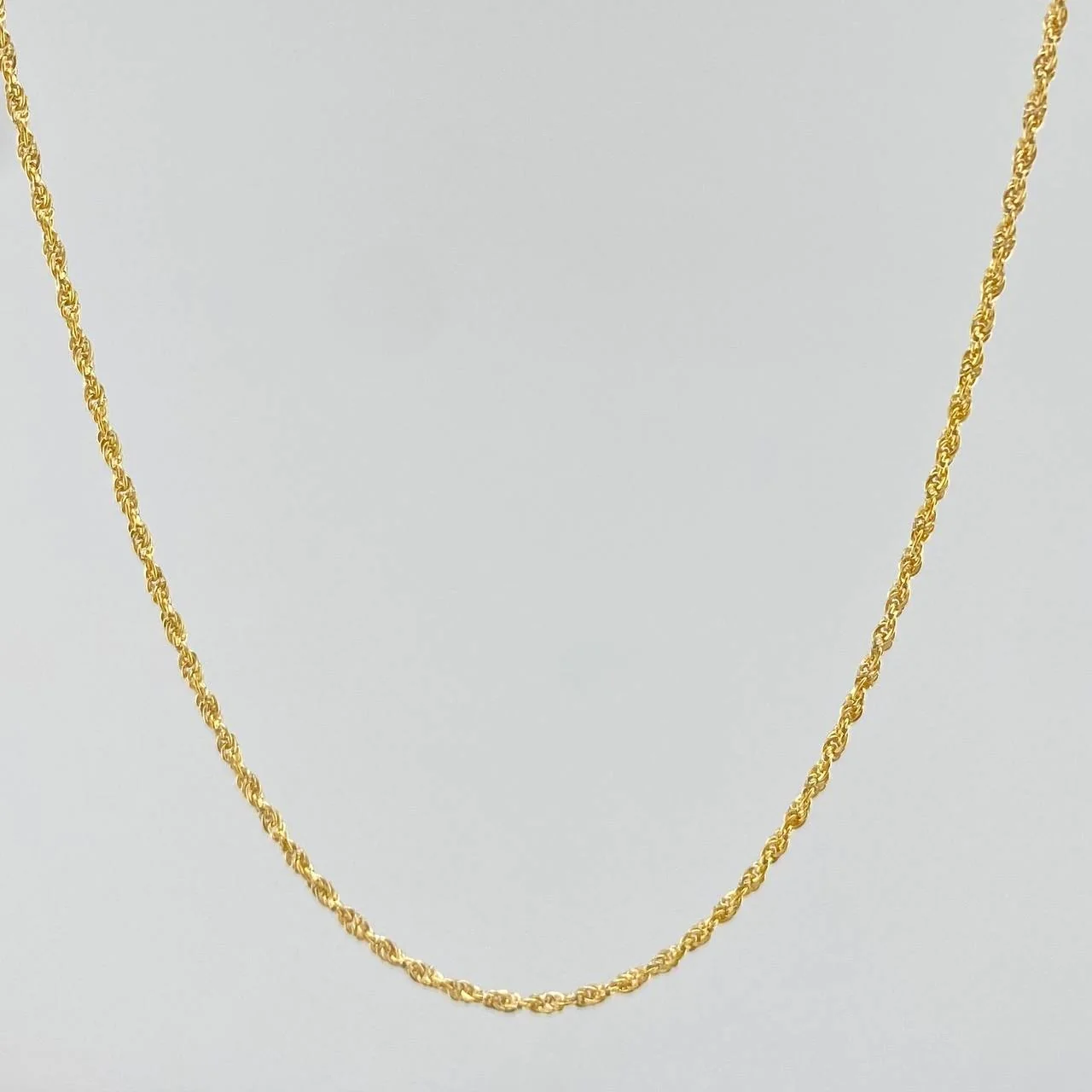 Cadena Lazo 1.05 g / 23 1/2 in / 1.2 mm Oro Amarillo 18K