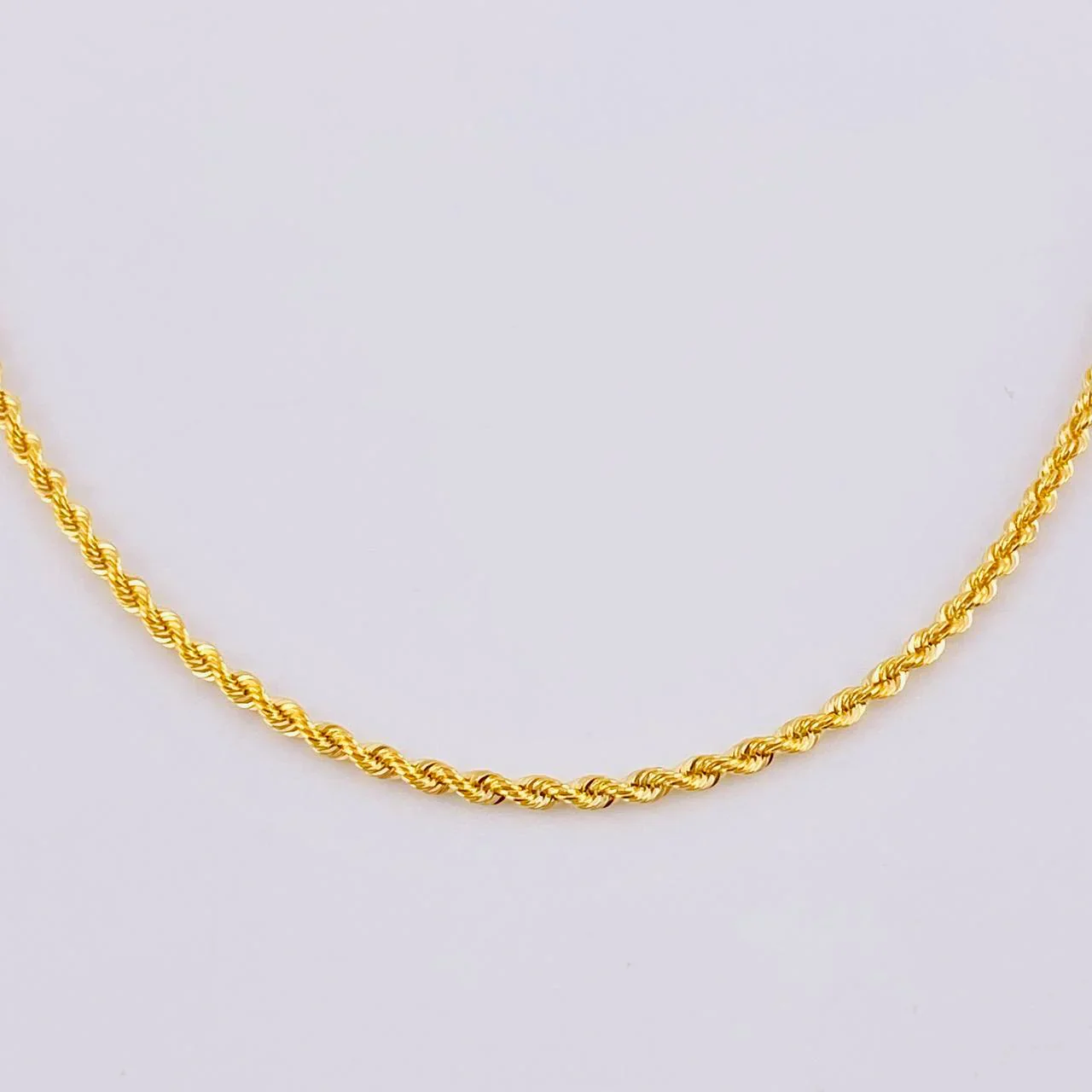 Cadena Lazo 2.55 g / 19 3/4 in / 4 mm Oro Amarillo 18K - Image 2