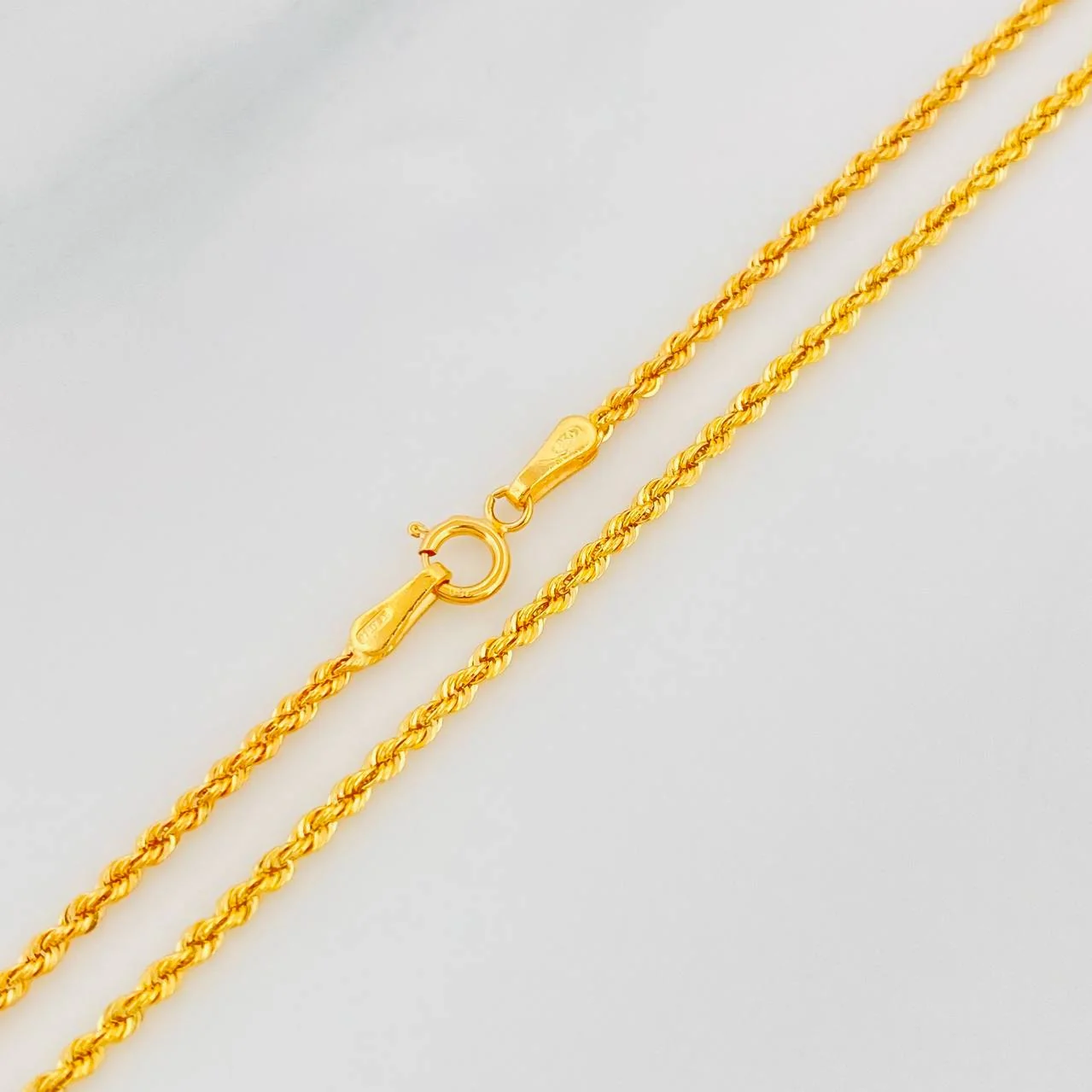 Cadena Lazo 2g / 24 in / 1.53mm Oro Amarillo 18K - Image 3