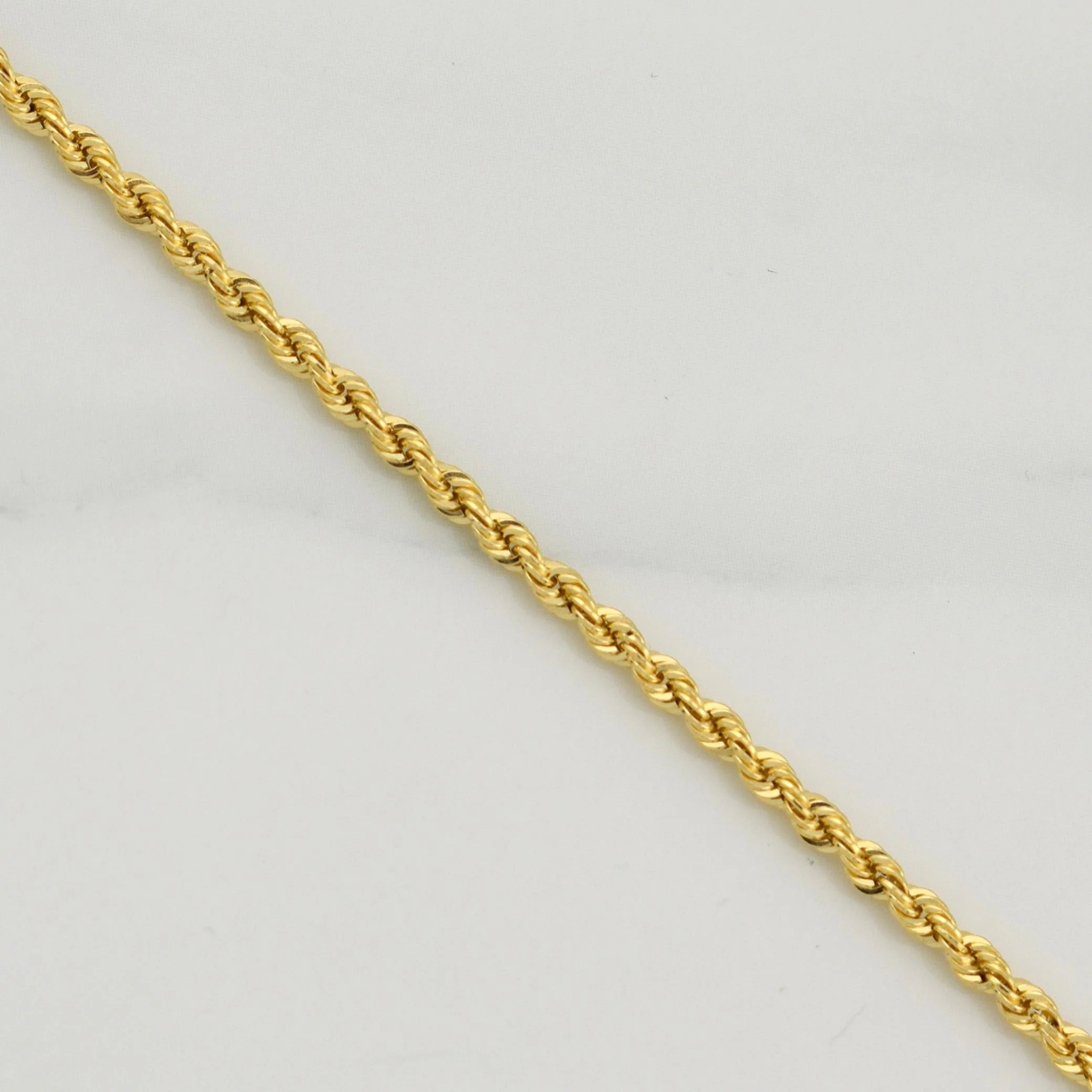 Cadena Lazo 3.1gr / 19 3/4 in / 2.2mm Oro Amarillo +3 18K ! - Image 2