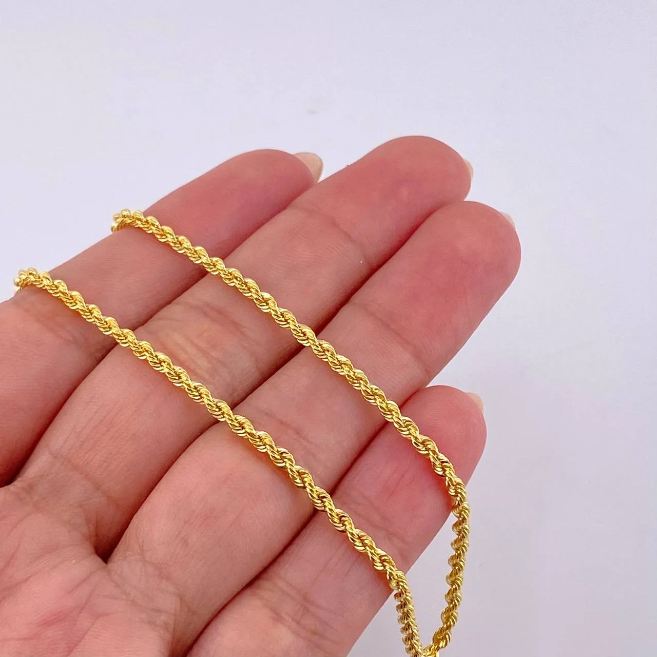 Cadena Lazo 3.5 g / 23 3/4 in / 2.2 mm Oro Amarillo 18K - Image 3
