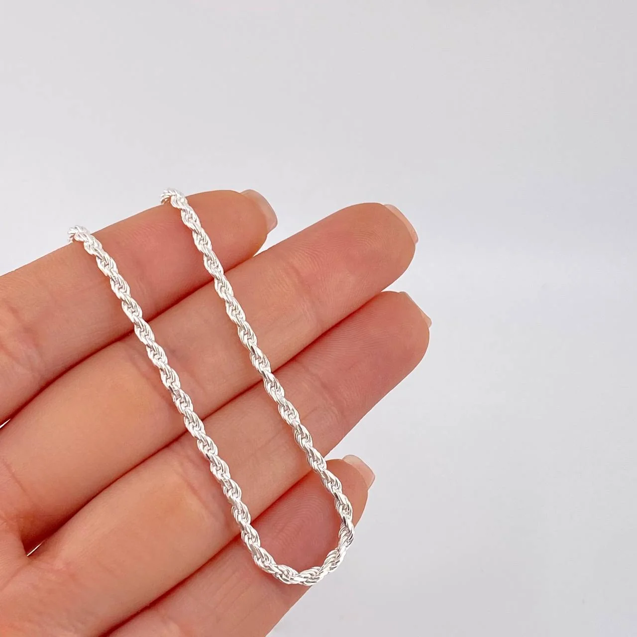 Cadena Lazo 3.50 g / 19 3/4 in / 1.32 mm Plata 925 - Image 4