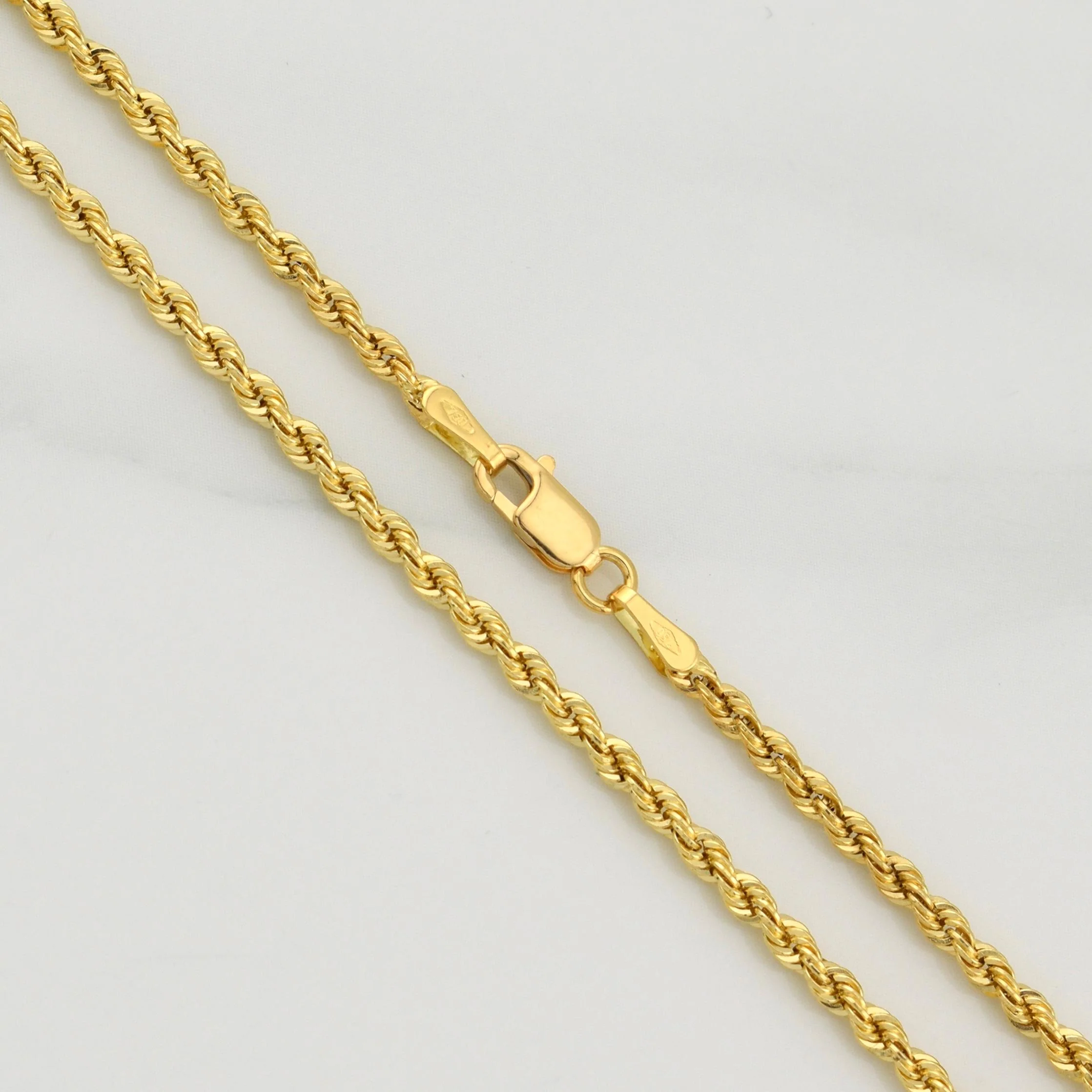 Cadena Lazo 3.6 g / 23 1/2 in / 2.15 mm Oro Amarillo 18K - Image 3