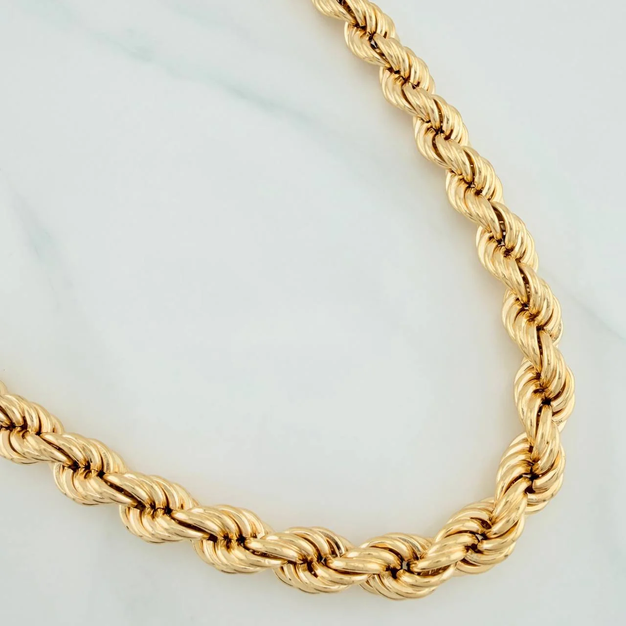 Cadena Lazo 35.45 g / 23 1/2 in / 7.77 mm Oro Amarillo 18K - Image 2