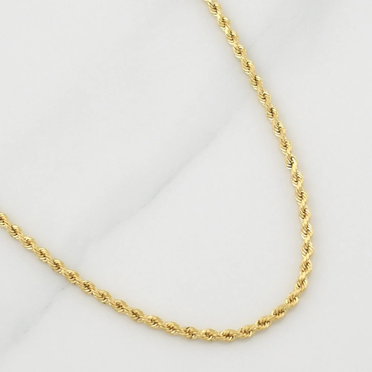 Cadena Lazo 4.2 g / 20 in / 2 mm Oro Amarillo 18K