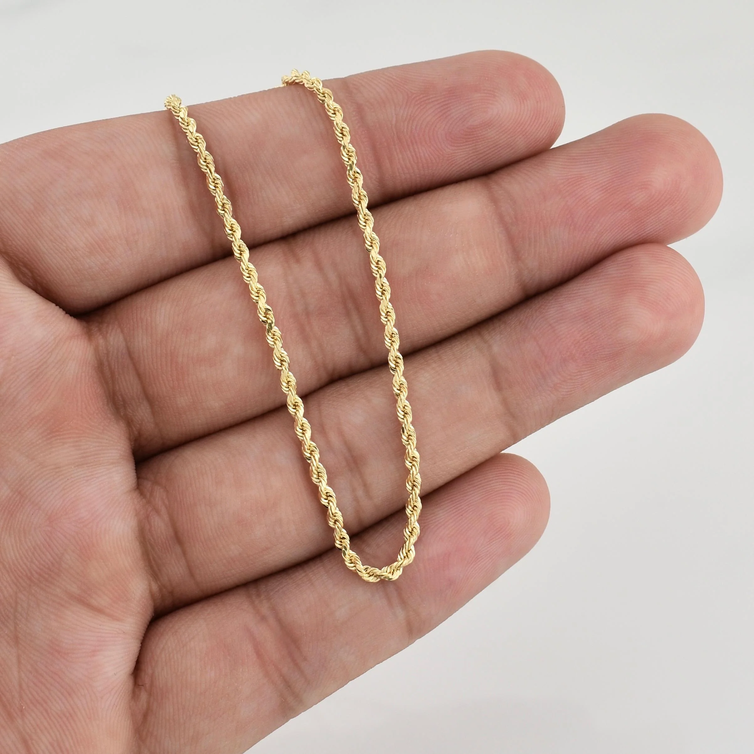 Cadena Lazo 4.2 g / 20 in / 2 mm Oro Amarillo 18K - Image 4