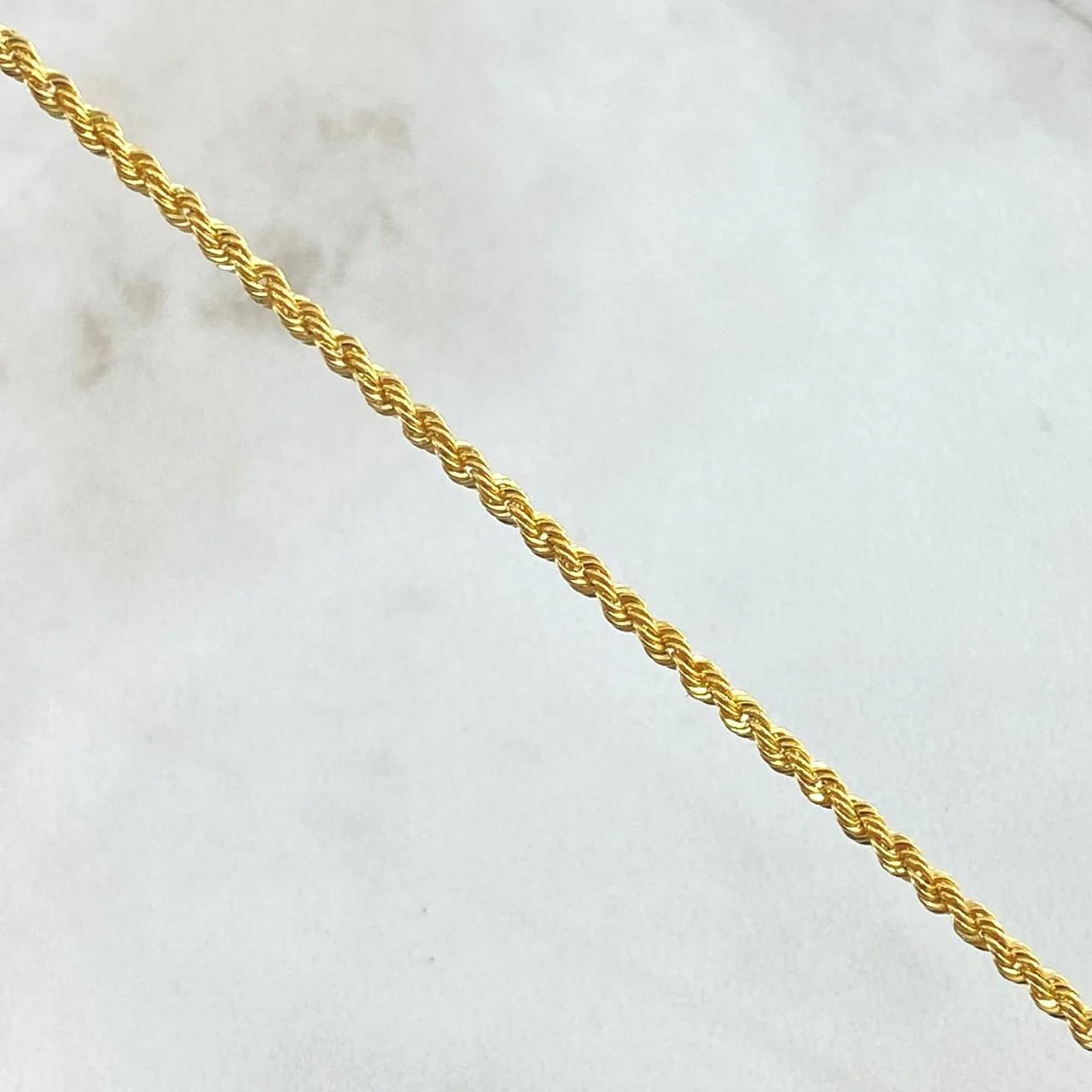Cadena Lazo 5.05g / 24 in / 2.7mm Oro Amarillo 18K - Image 2
