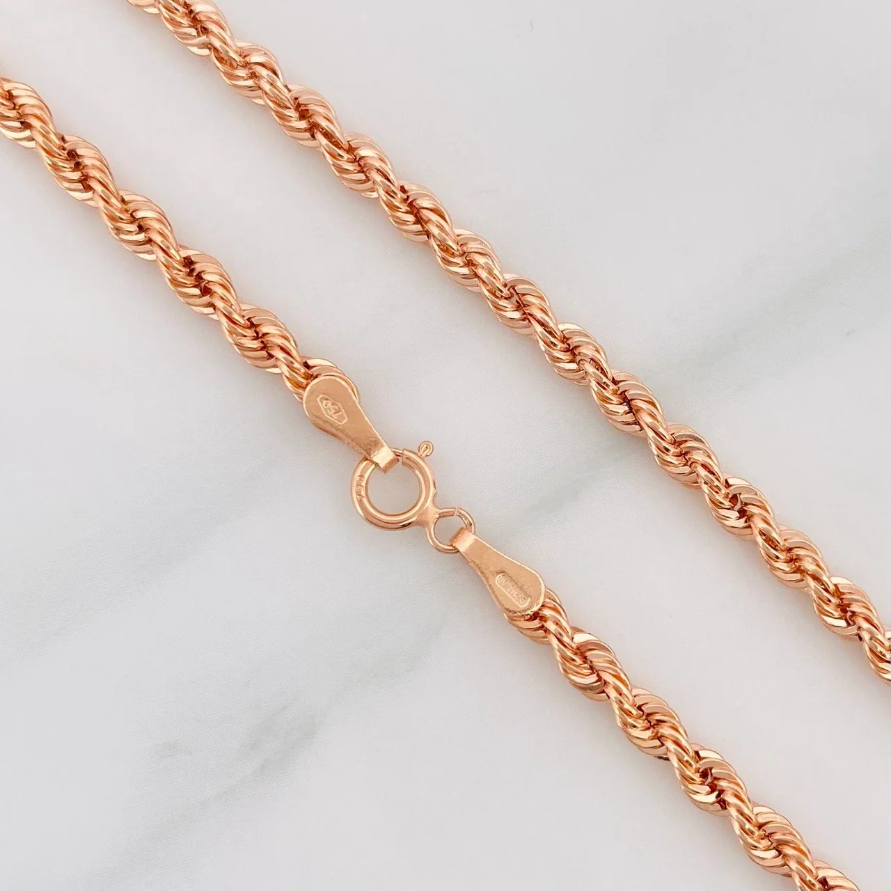 Cadena Lazo 5.1 g / 23 3/4 in / 2.65 mm Oro Rosa 18K - Image 3