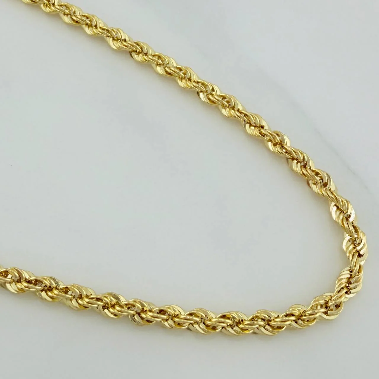Cadena Lazo 6.25gr / 23 1/2 in / 3.2mm Oro Amarillo +3 18K $