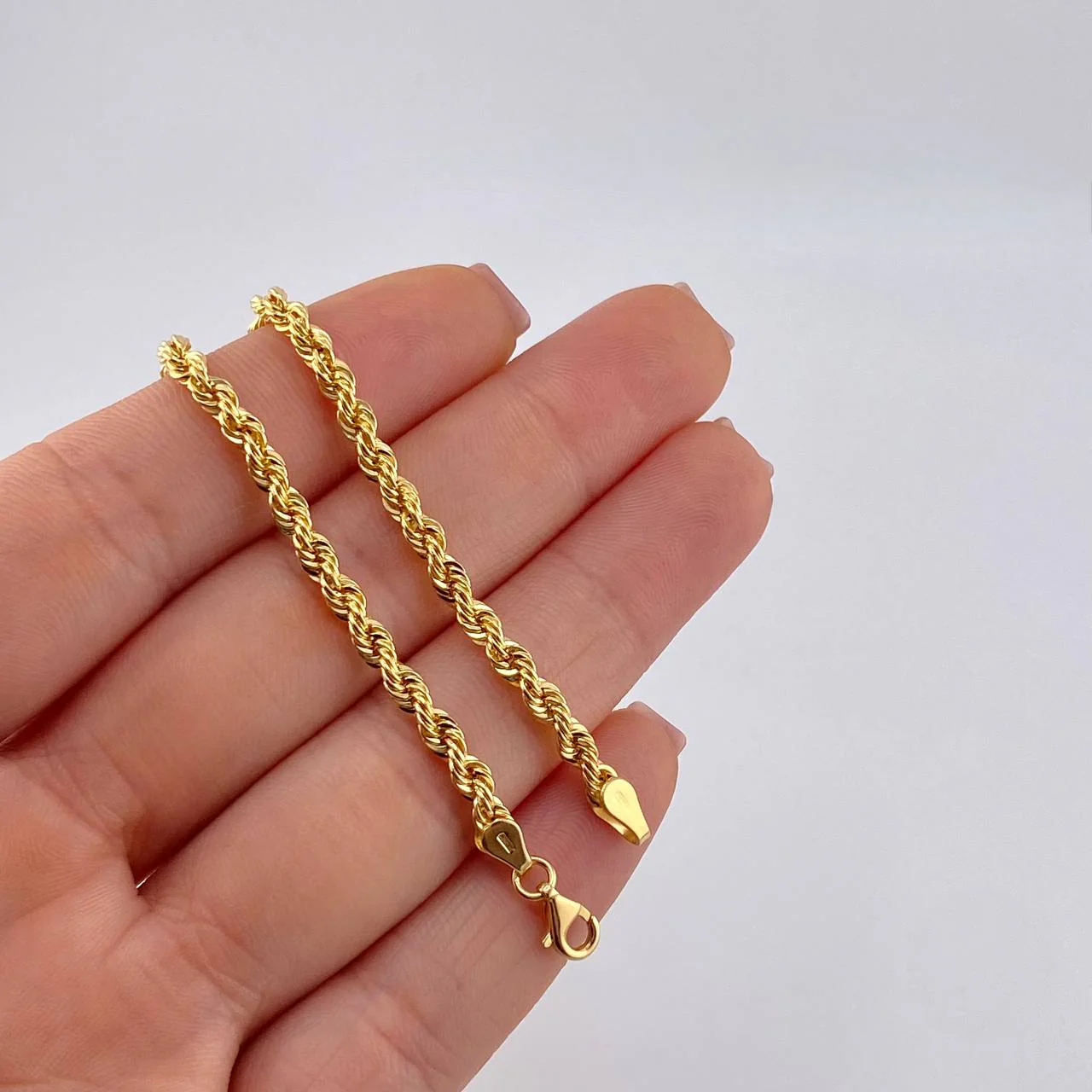 Cadena Lazo 6.75g / 20 in / 3.3mm Oro Amarillo 18K - Image 2