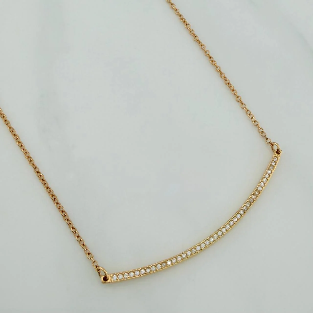 Cadena Media Luna Aro Seguido 3.1g / 18 in / 1.2mm Oro Amarillo 18K $ - Image 4