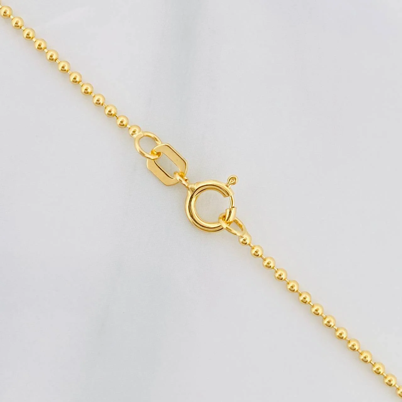 Cadena Militar 3.15g / 20 in / 1.23mm Oro Amarillo 18K - Image 3