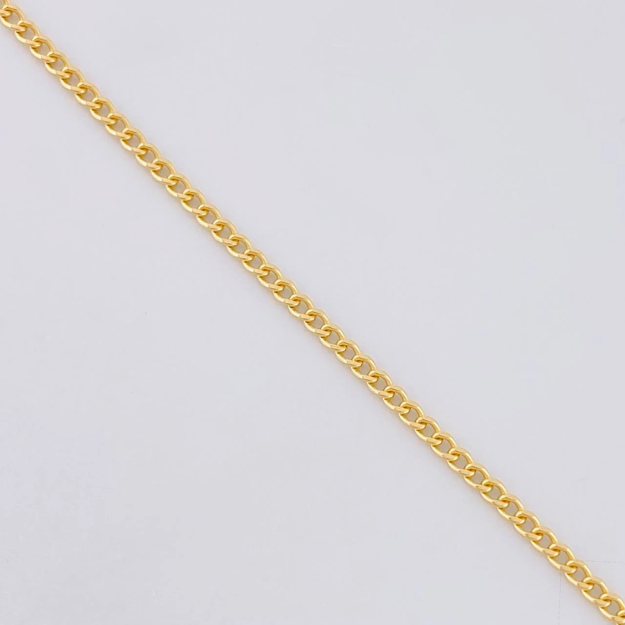 Cadena Mini Cubana 1.65g / 24 in / 1.5mm Oro Amarillo 18K - Image 3