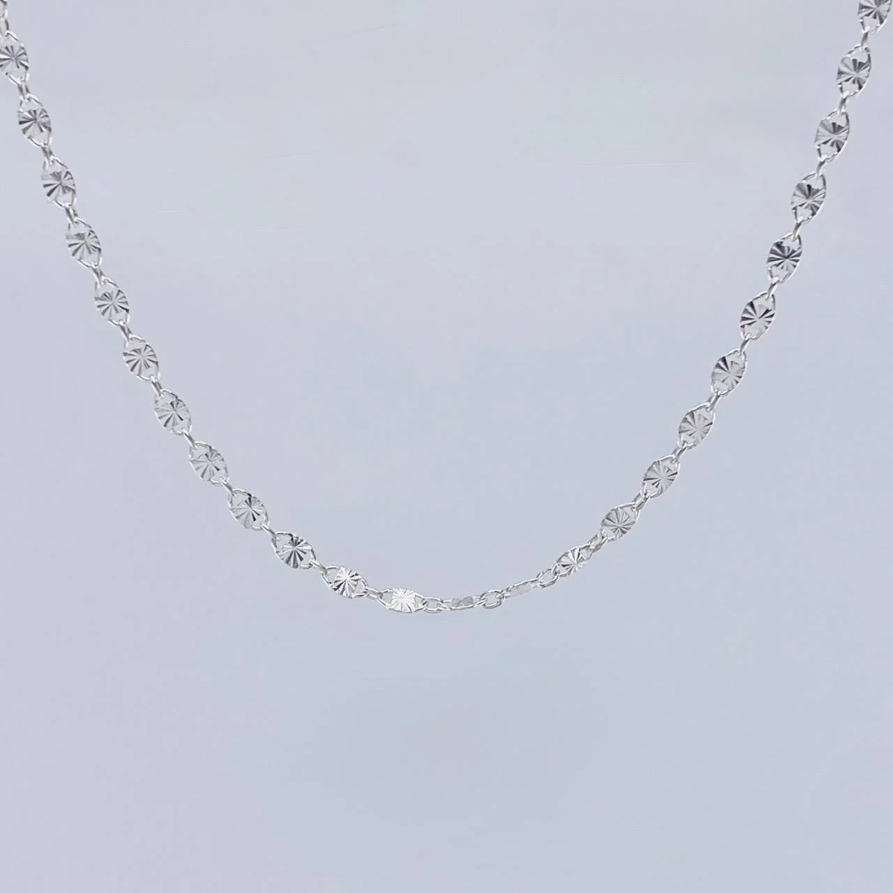 Cadena Plana Diamantada 2.75g / 18 in / 2.3mm Plata 925 - Image 2