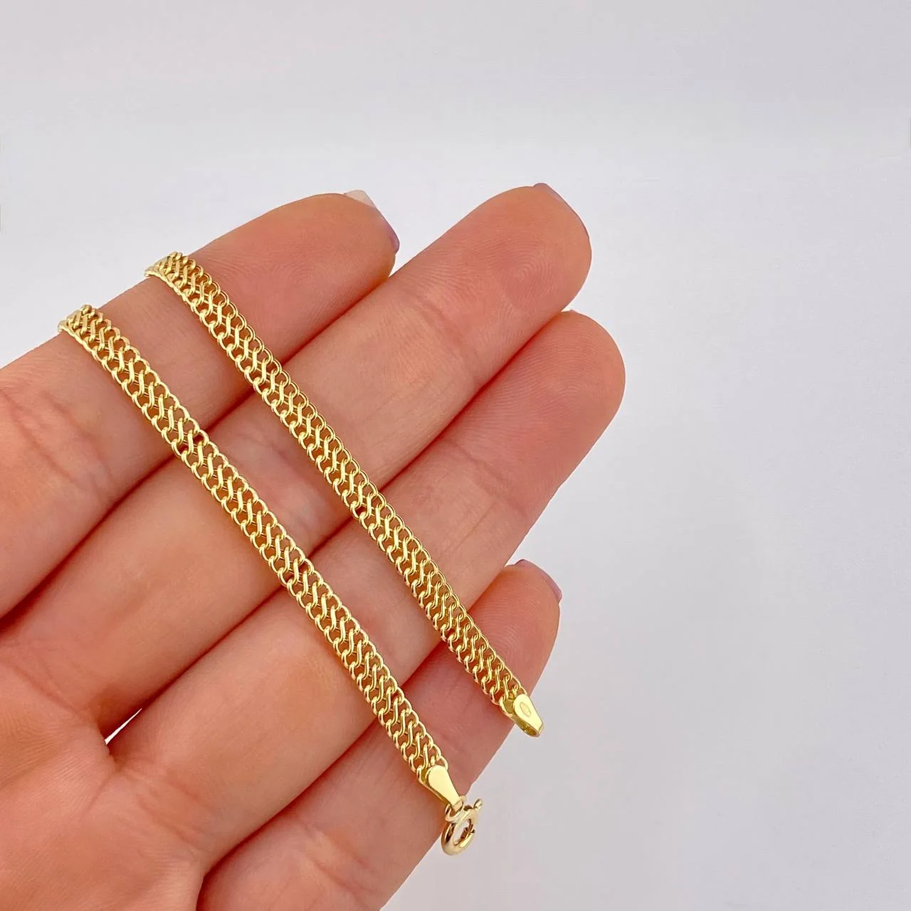Cadena Sedusa 5.35g / 24 in / 3.8mm Oro Amarillo 18K - Image 4