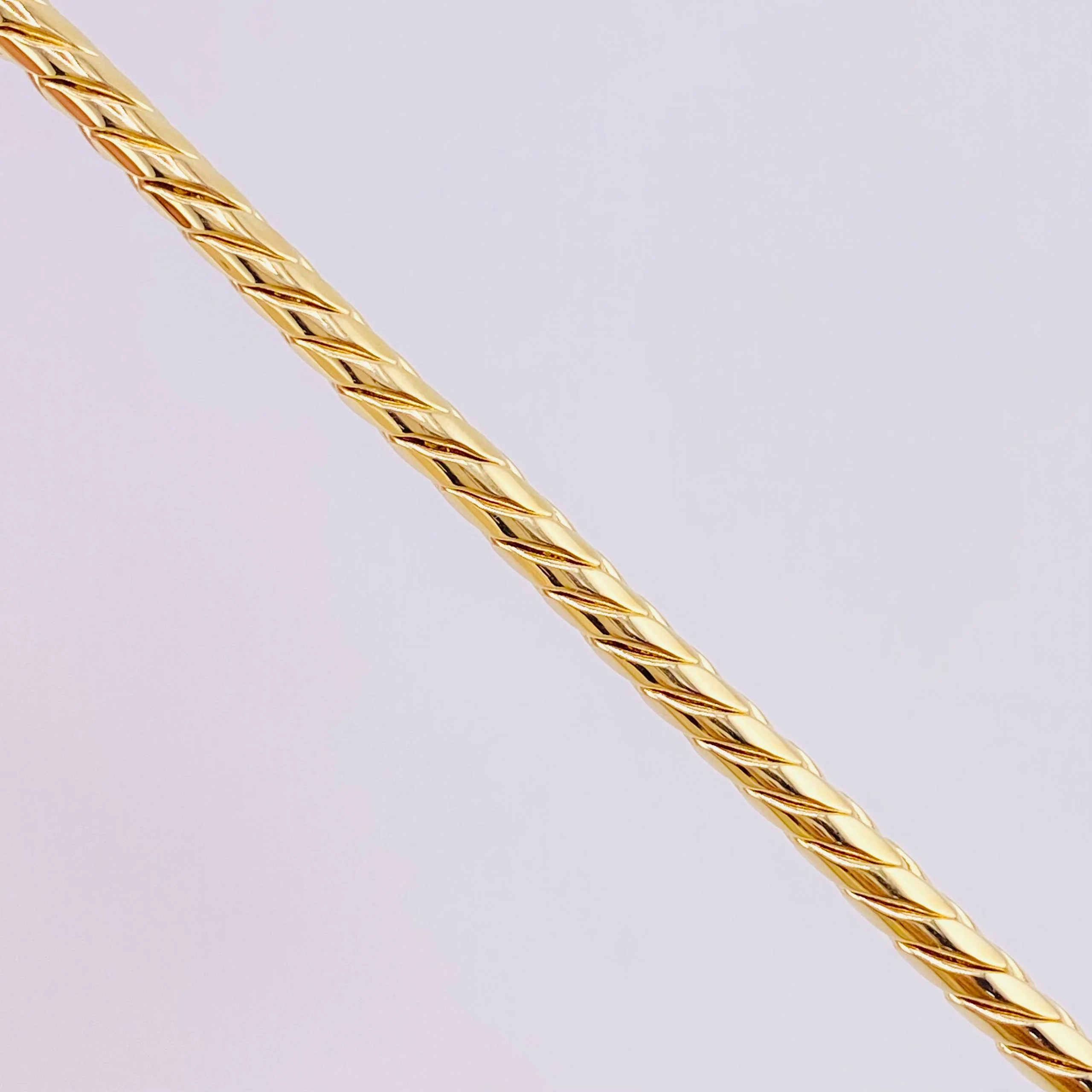 Cadena Serpiente 14.4g / 24 in / 3.3mm Oro Amarillo 18K - Image 3