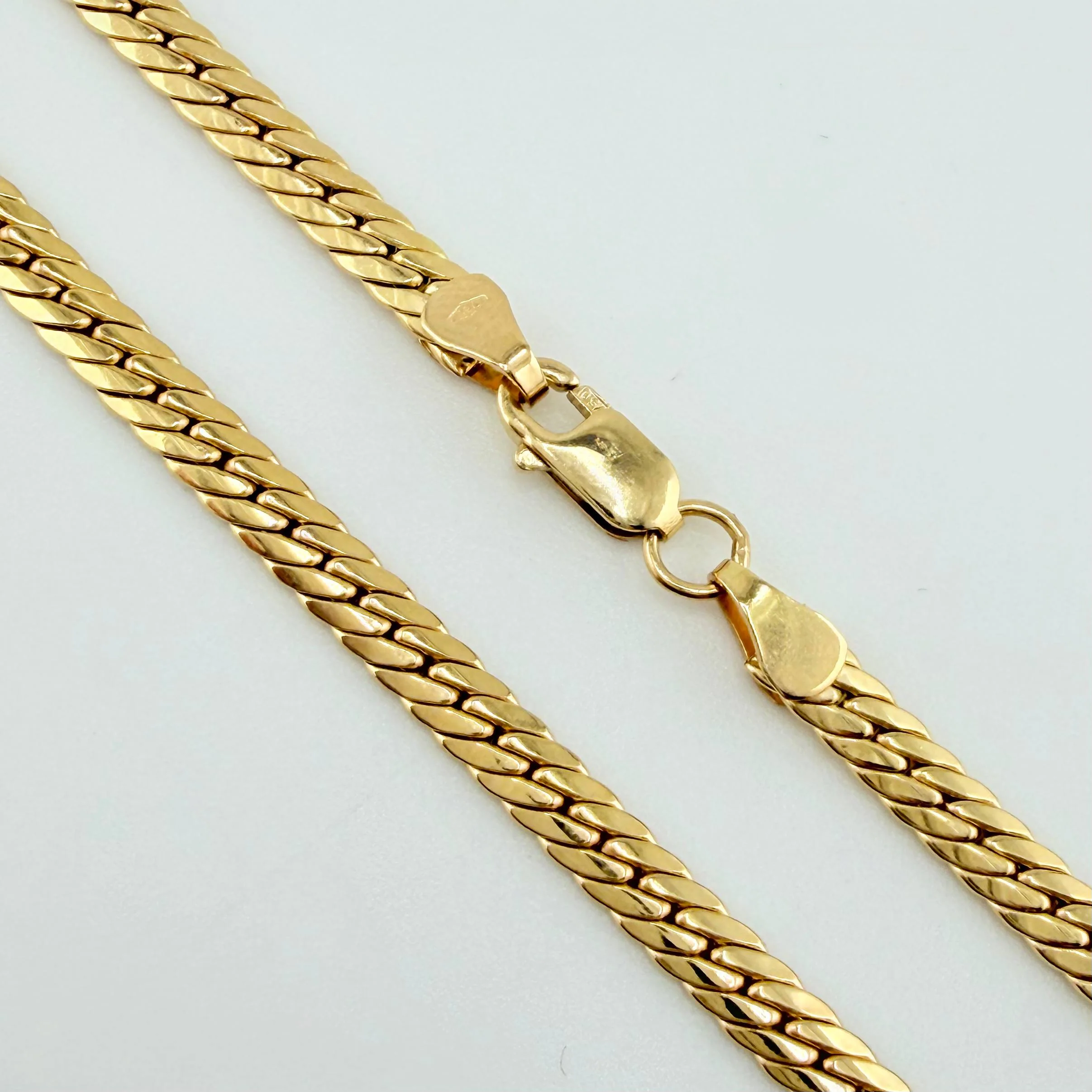 Cadena Serpiente 5.05 g / 15 3/4 in / 3.1 mm Oro Amarillo 18K - Image 3