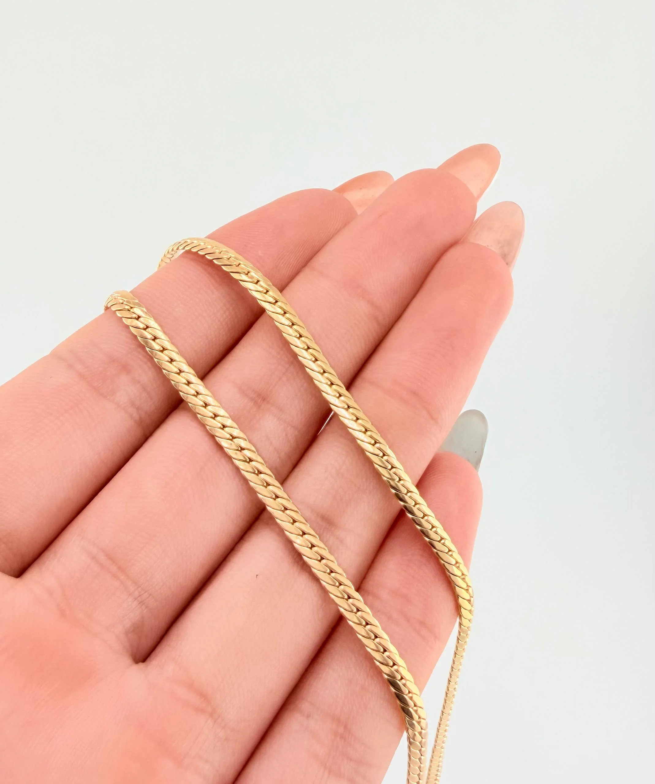 Cadena Serpiente 5 g / 15 3/4 in / 3.1 mm Oro Amarillo 18K - Image 2
