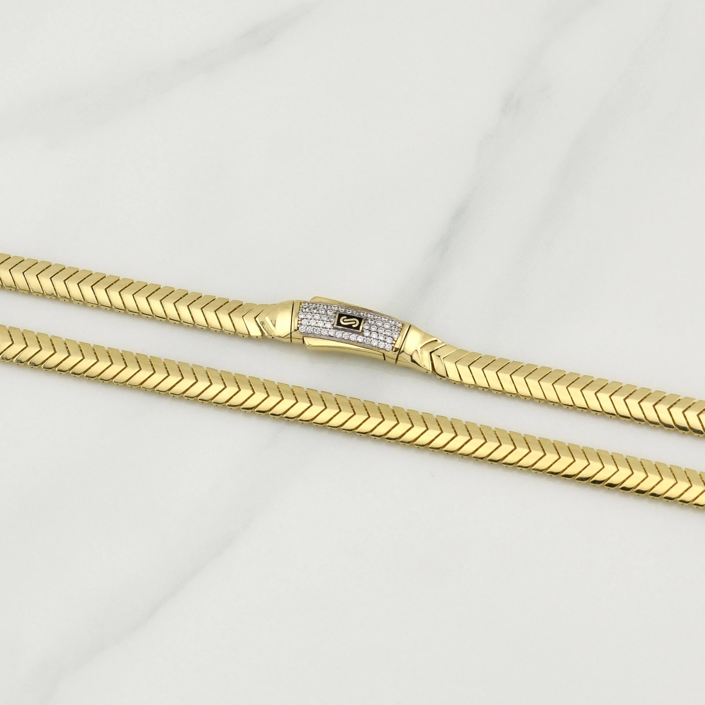 Cadena Serpiente Monaco 11.8g / 18 in / 5mm Oro Amarillo 18K - Image 3