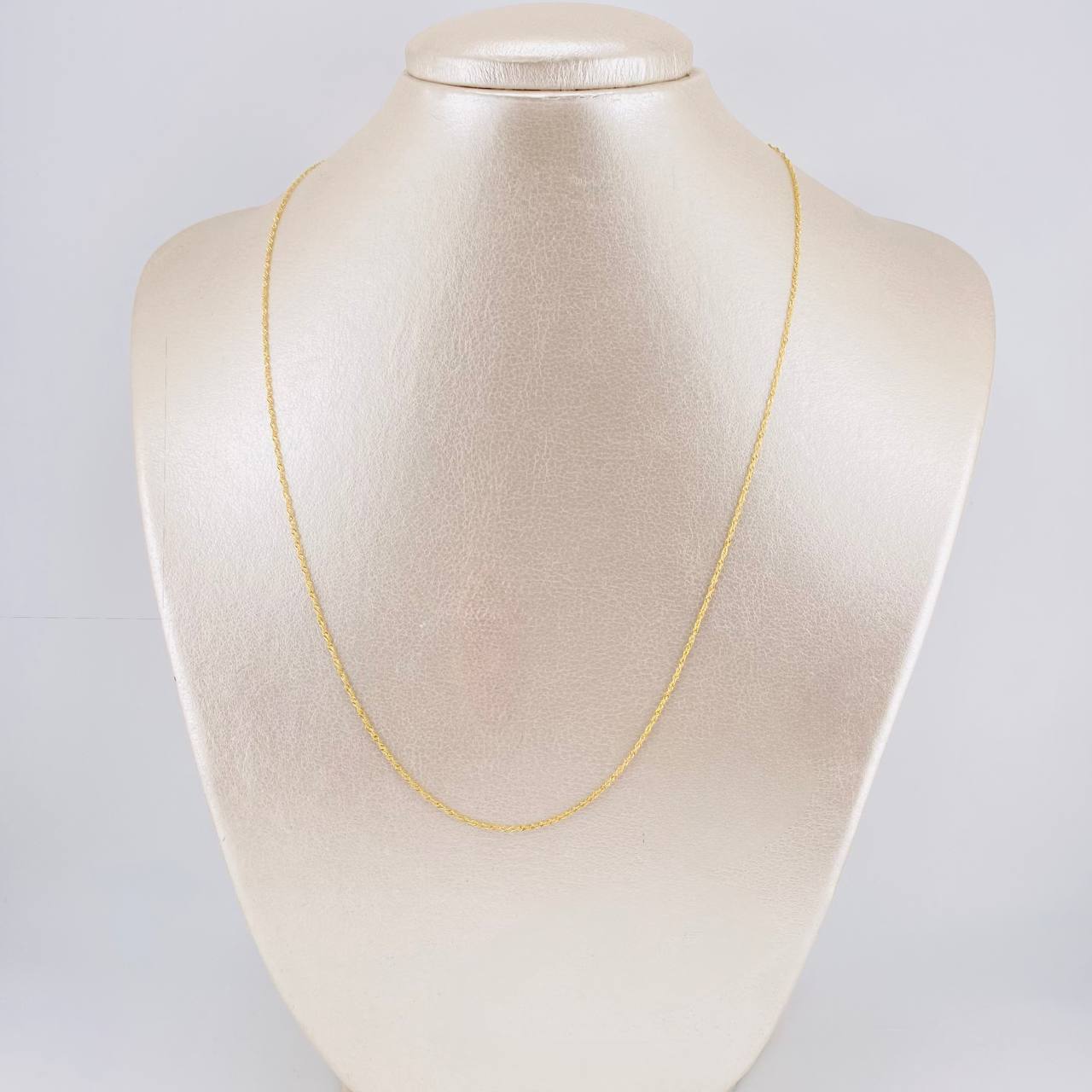 Cadena Singapur 0.85 g / 19 in / 1 mm Oro Amarillo 18K - Image 6