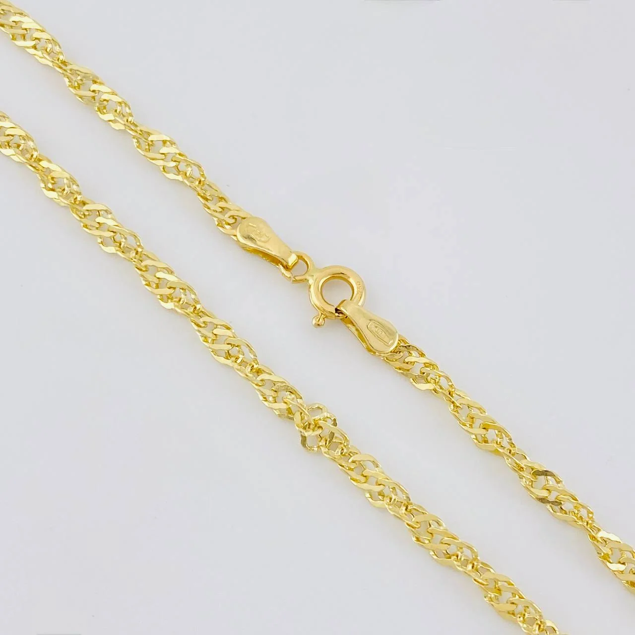 Cadena Singapur 3.05g / 20 in / 2.9mm Oro Amarillo 18K - Image 4