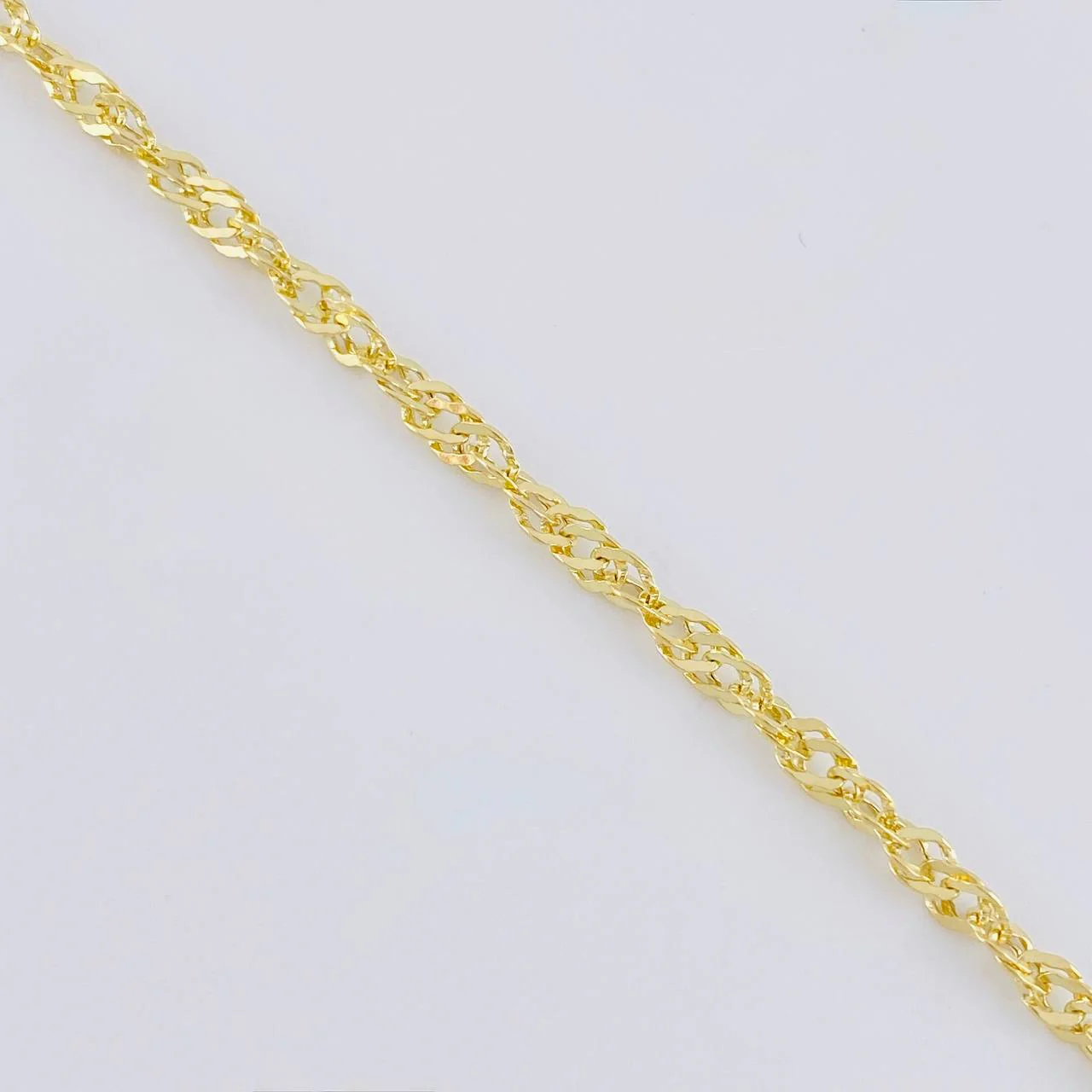 Cadena Singapur 3.15g / 20 in / 2.9mm Oro Amarillo 18K - Image 3