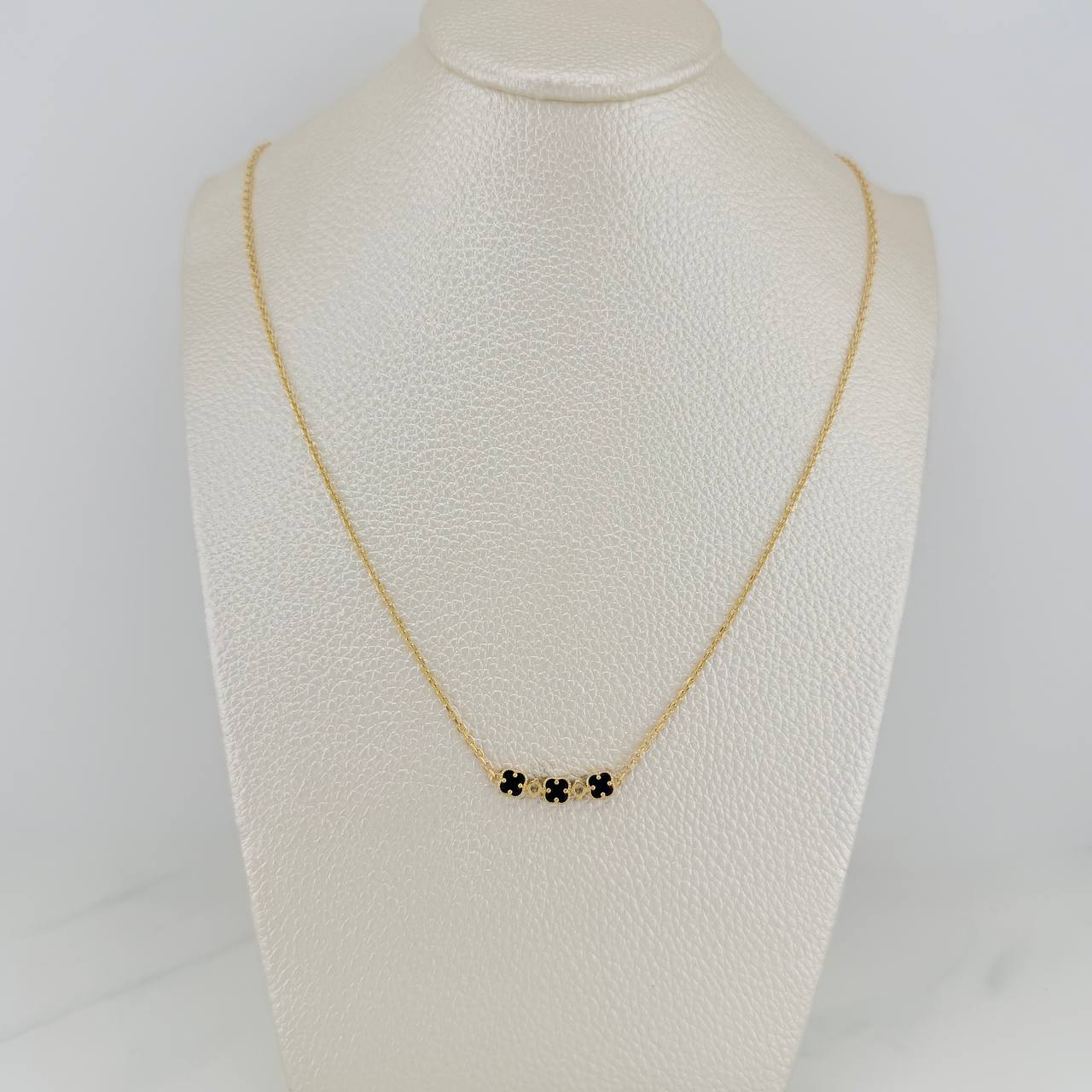 Cadena Trebol Aro Seguido 4g / 18 in / 0.5mm Oro Amarillo 18K % - Image 6