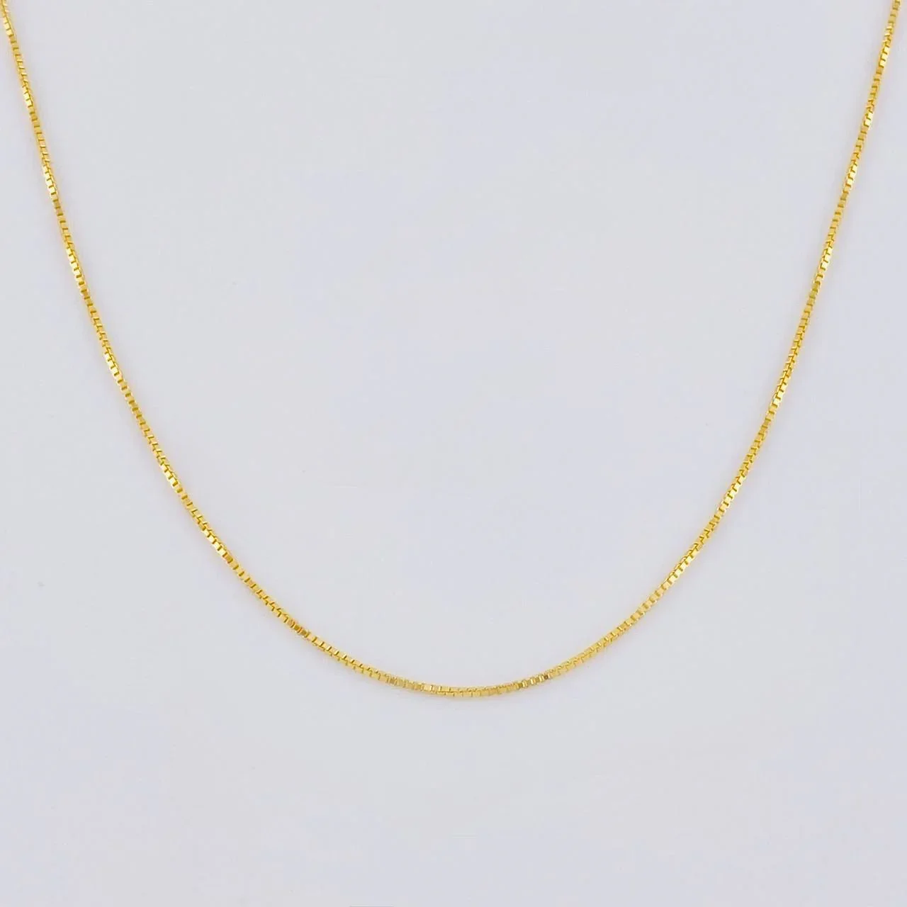 Cadena Veneciana 0.85 g / 17 3/4 in / 0.5 mm Oro Amarillo 18K