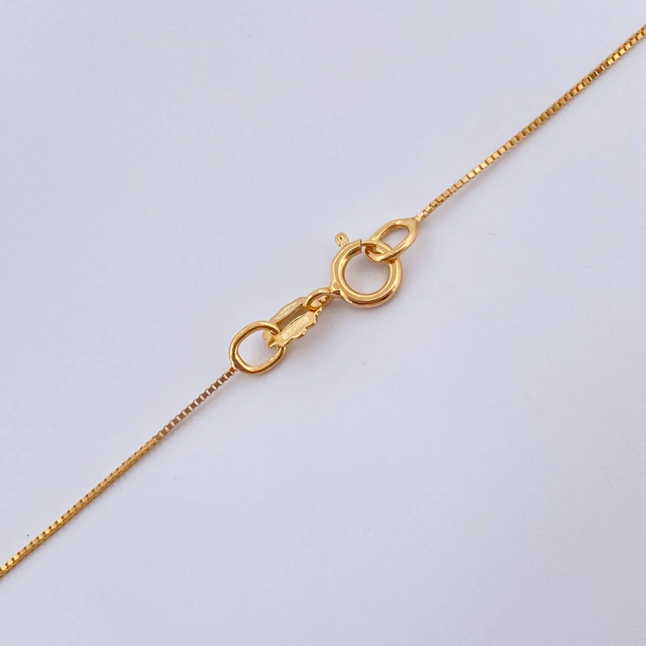 Cadena Veneciana 0.8gr / 17 3/4 in / 0.4mm Oro Amarillo +3 18K - Image 2