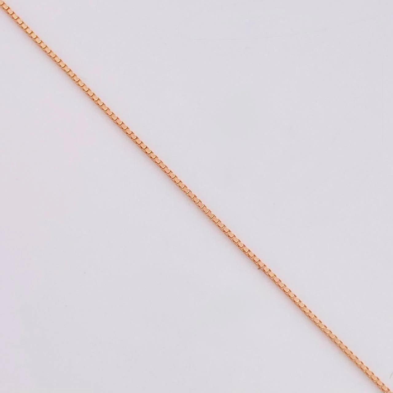 Cadena Veneciana 1.05g / 20 in / 0.8mm Oro Rosa 18K - Image 3