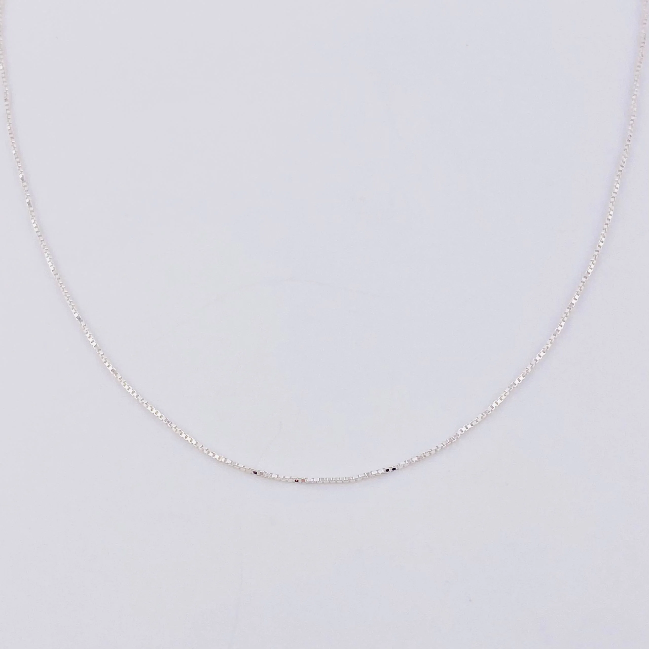Cadena Veneciana 1.25g / 20 in / 0.8mm Plata 925