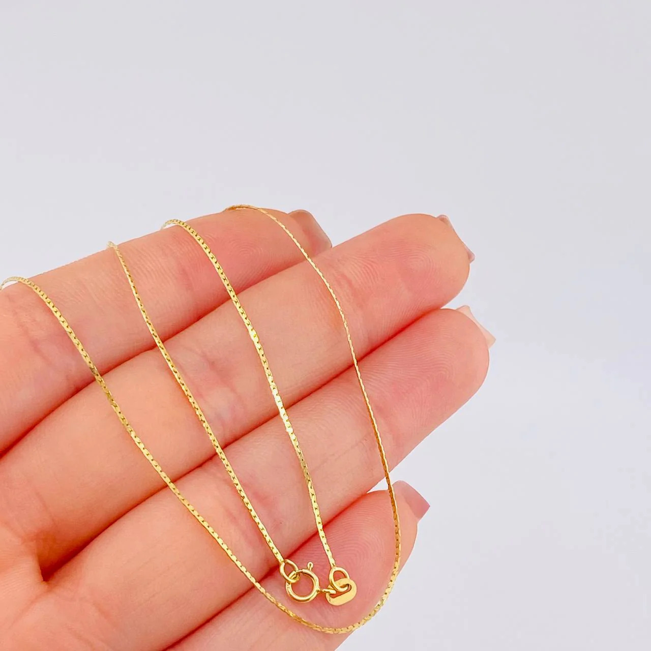 Cadena Veneciana 1.35g / 18 in / 0.85mm Oro Amarillo 18K - Image 4