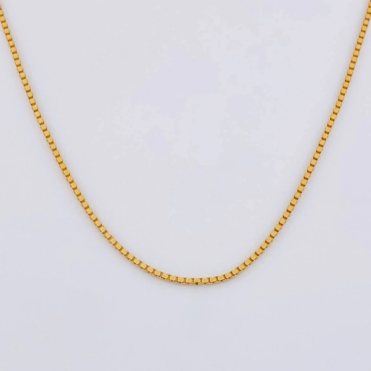 Cadena Veneciana 4.55g / 24 in / 1mm Oro Amarillo 18K