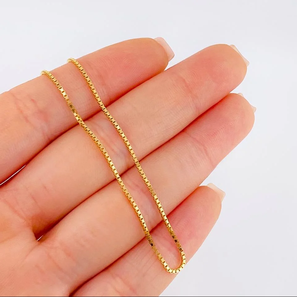 Cadena Veneciana 4.55g / 24 in / 1mm Oro Amarillo 18K - Image 5