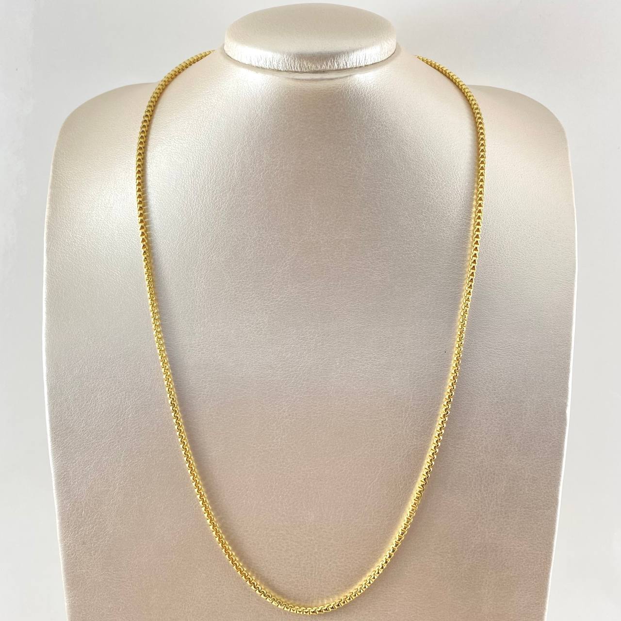 Cadena Veneciana Cubicular Monaco 15.45g / 26 in / 2.9mm Oro Amarillo 18K - Image 5
