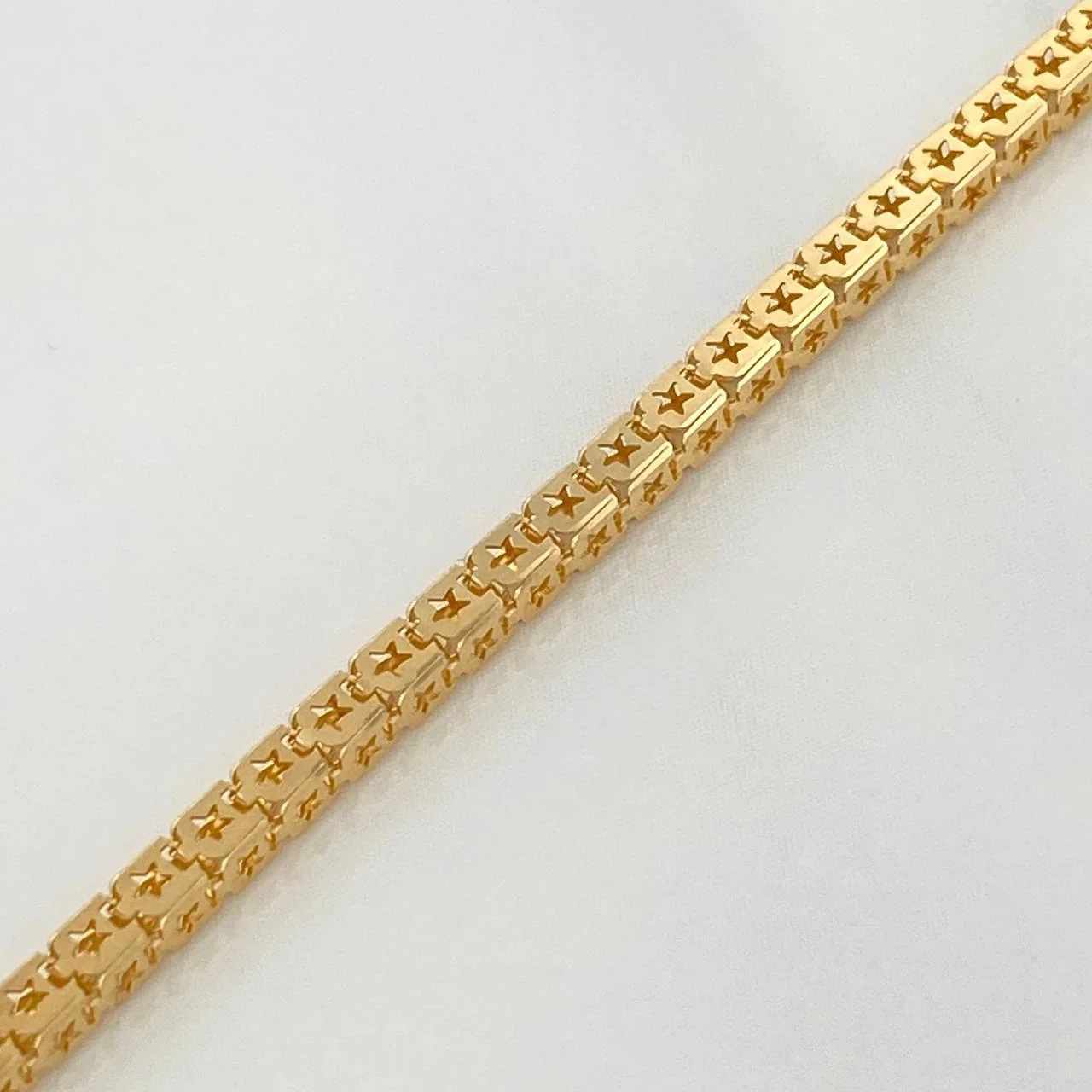 Cadena Veneciana Estrellas 8.1 g / 19 3/4 in / 2 mm Oro Amarillo 18K - Image 4