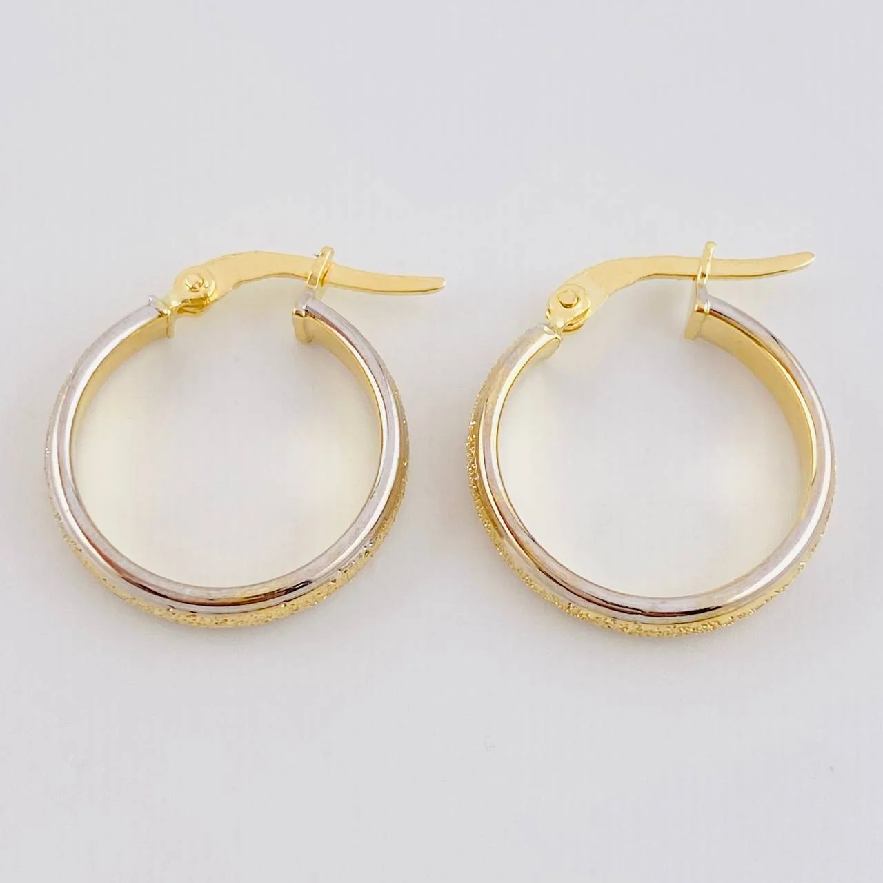 Candongas Adri 3.3gr / 3/4 in / Tres Oros 18K - Image 3