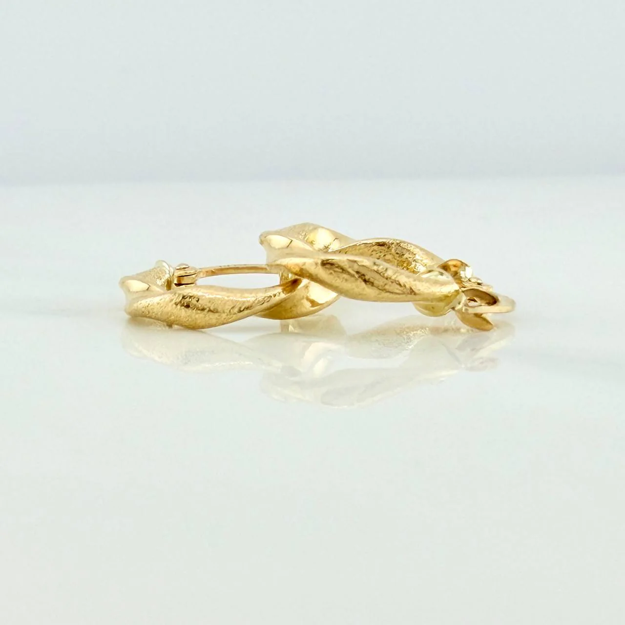 Candongas Alesia 1.25gr / 3/4 in / Oro Amarillo 18K % - Image 5